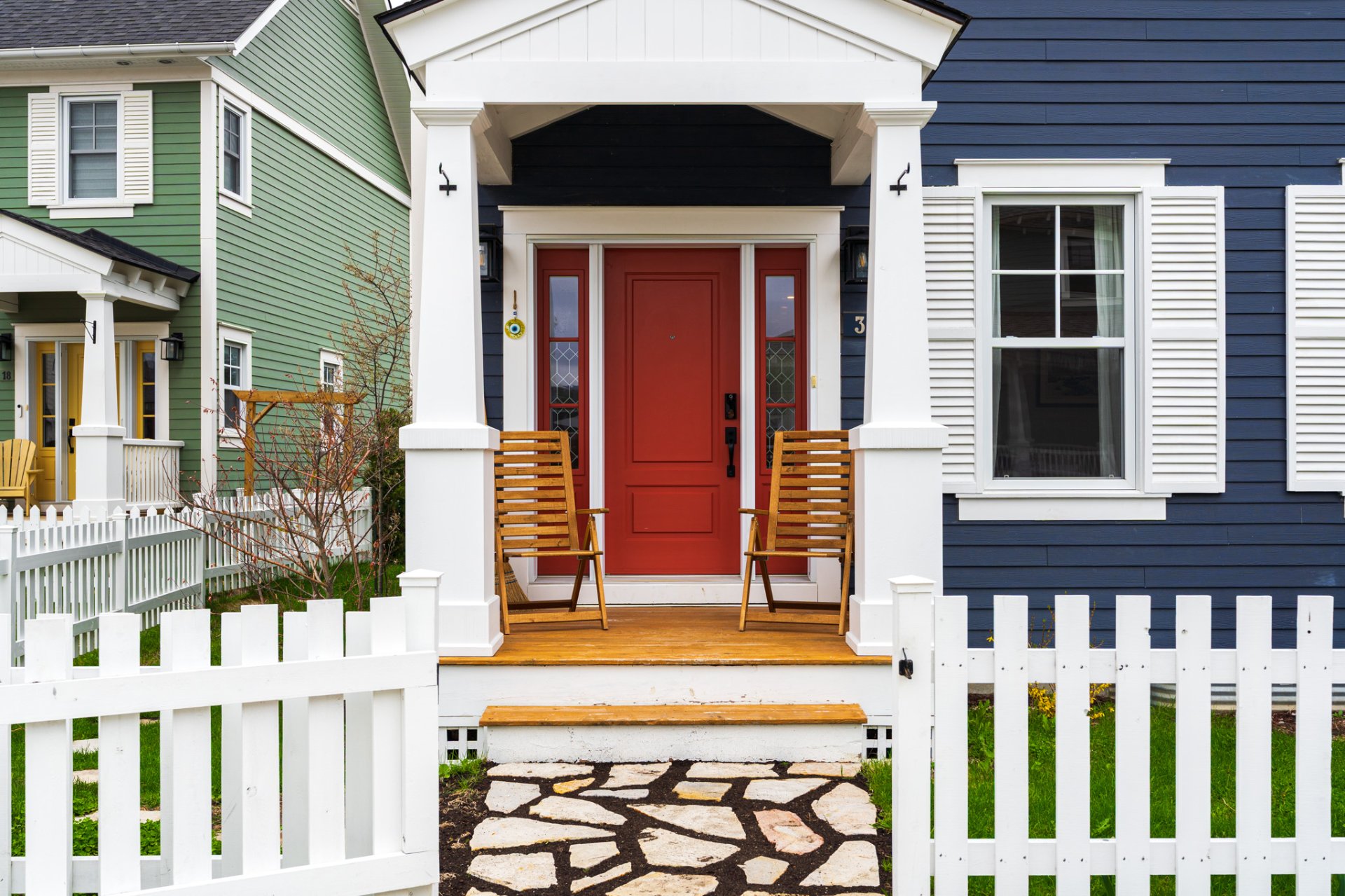 Exterior entrance