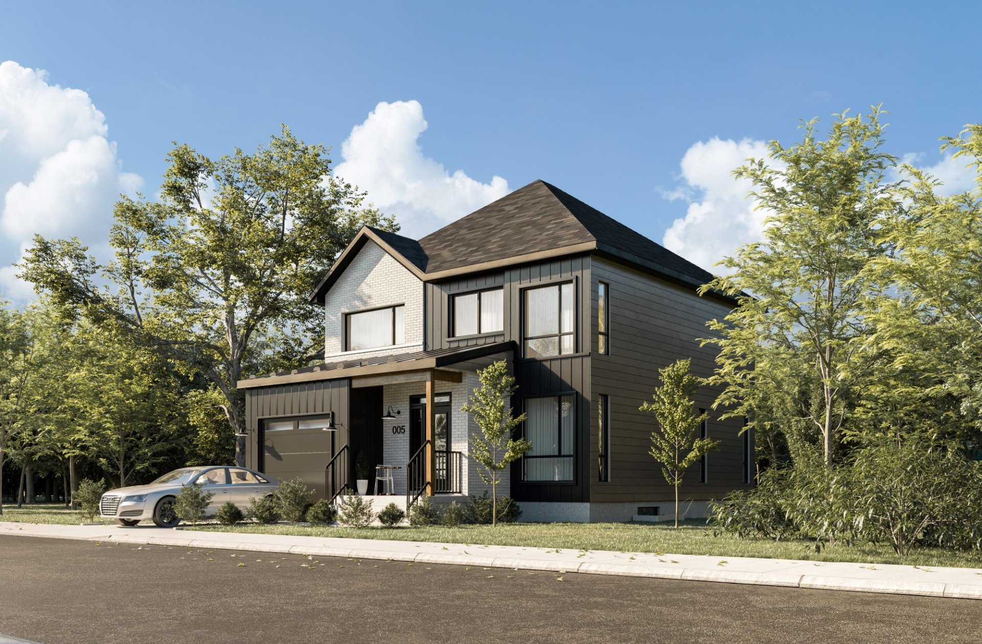 Façade - Modèle California