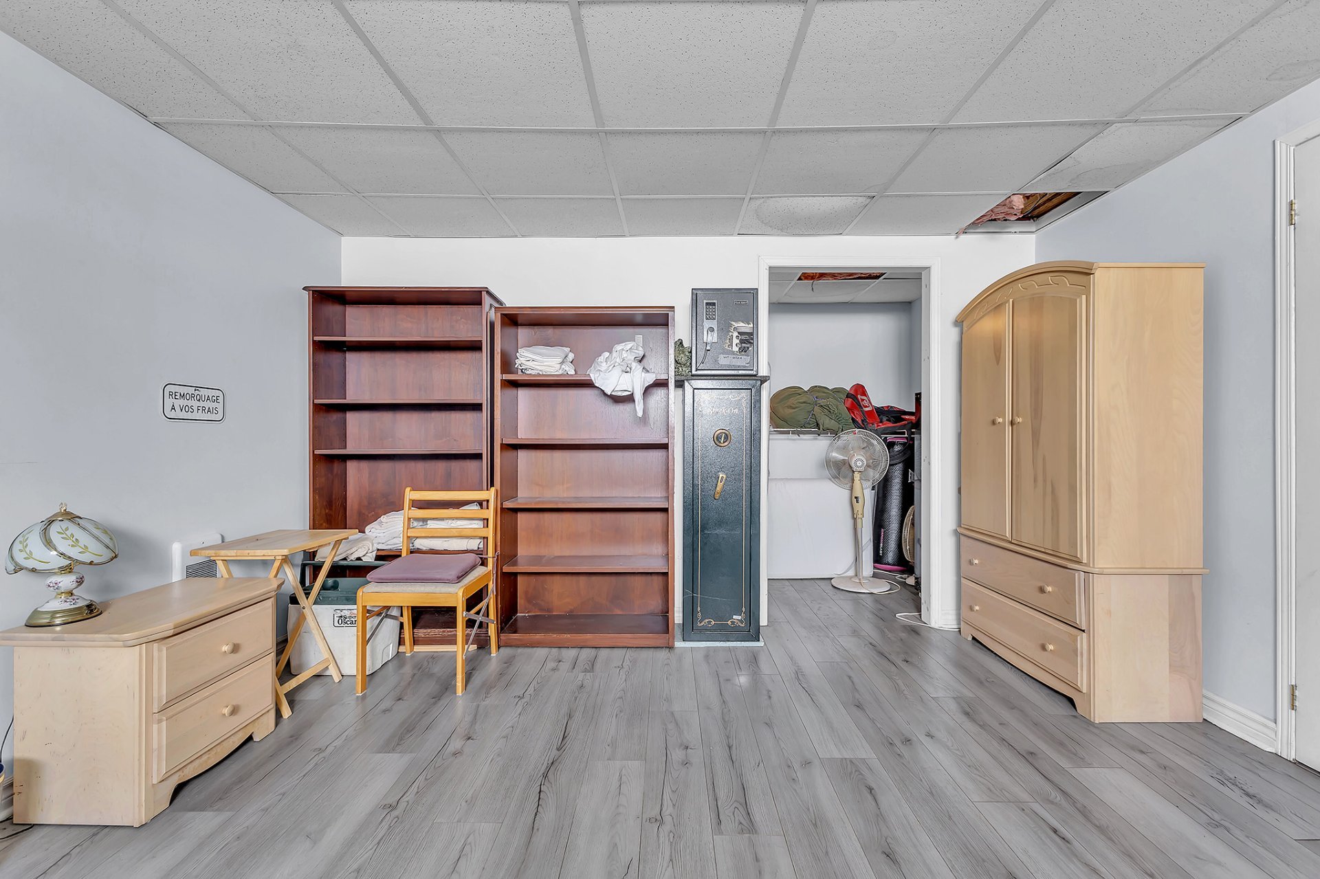 Bedroom - Basement apartment