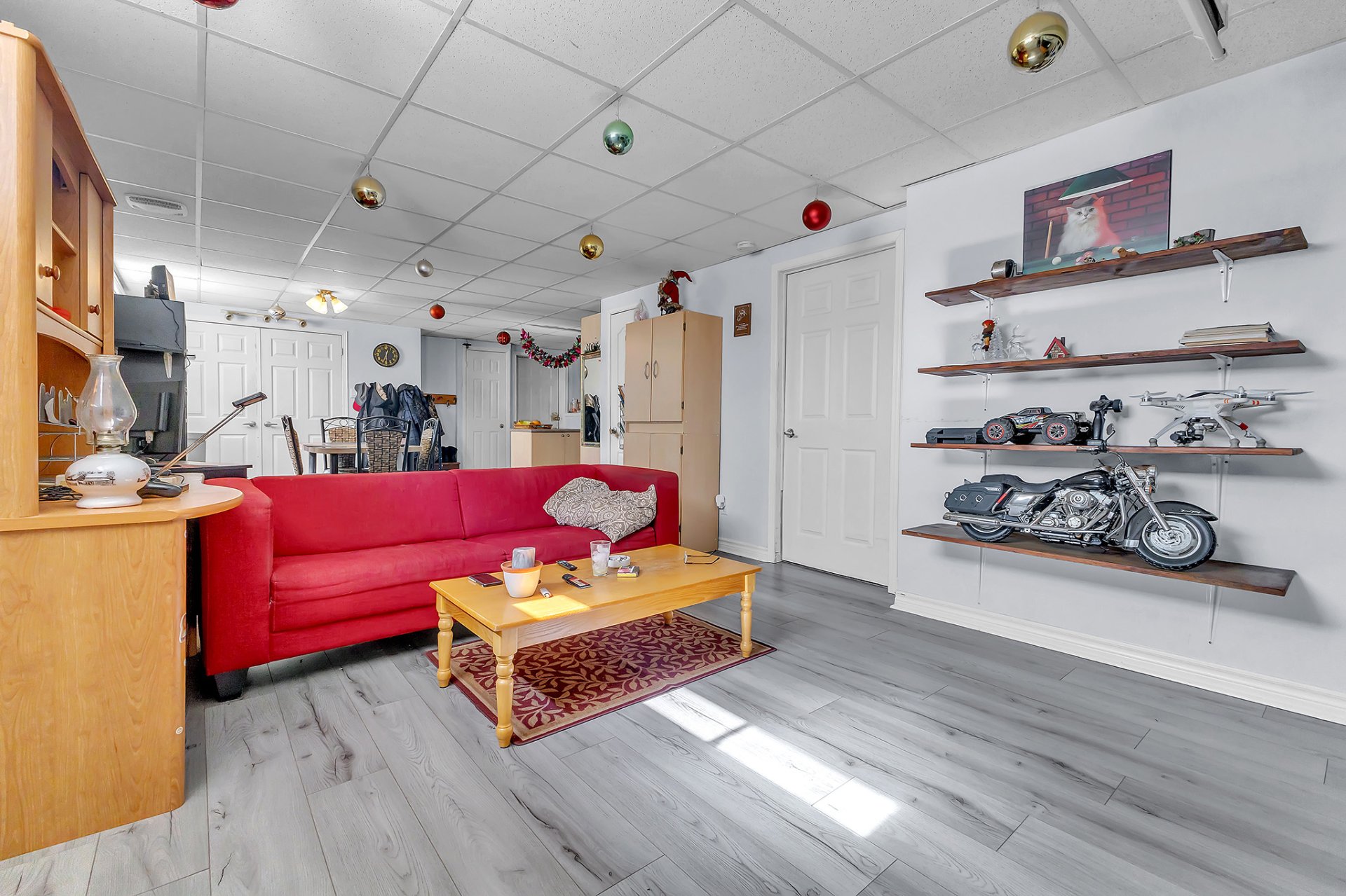 Living room - Basement apartment