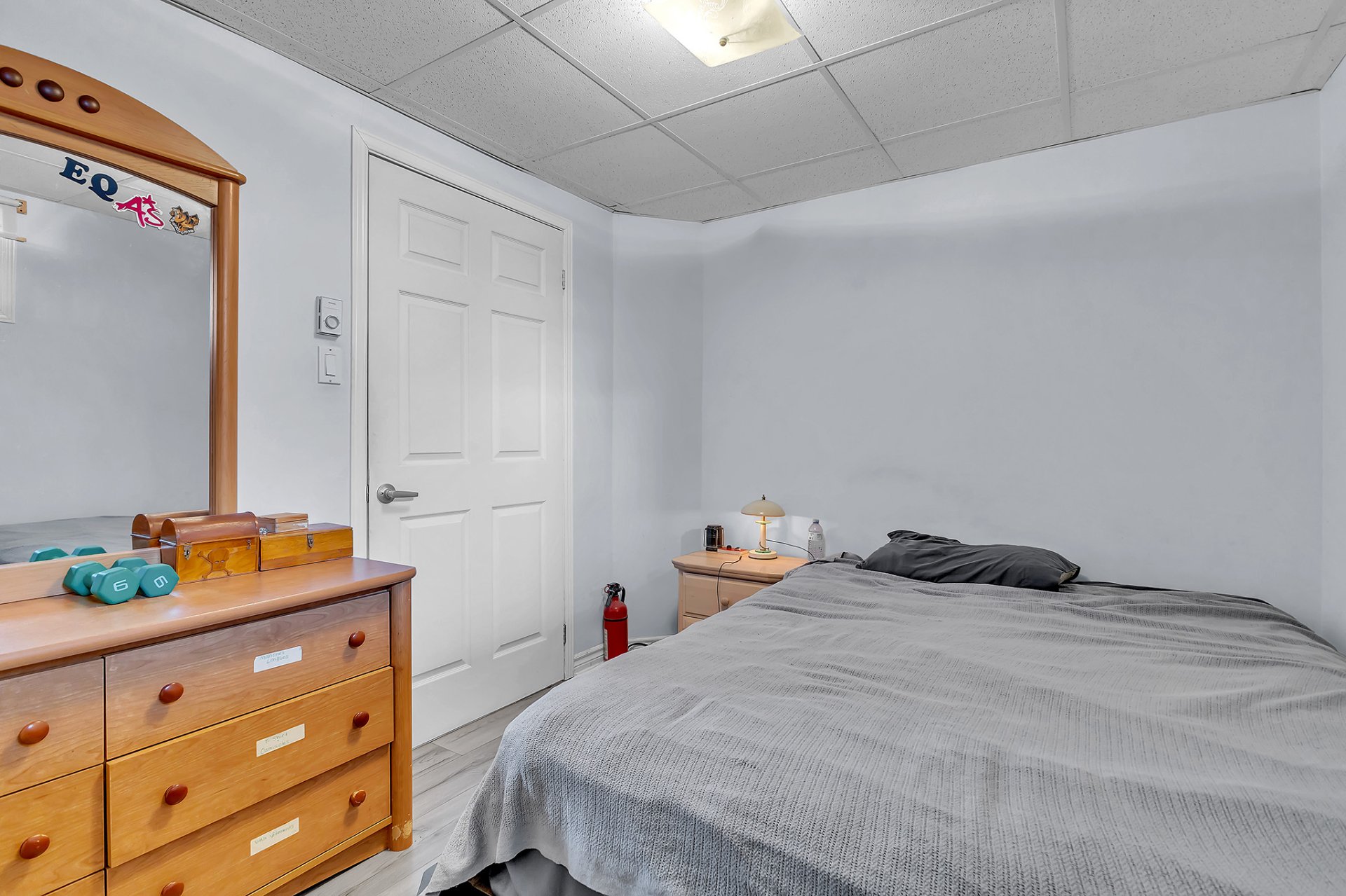 Bedroom - Basement apartment