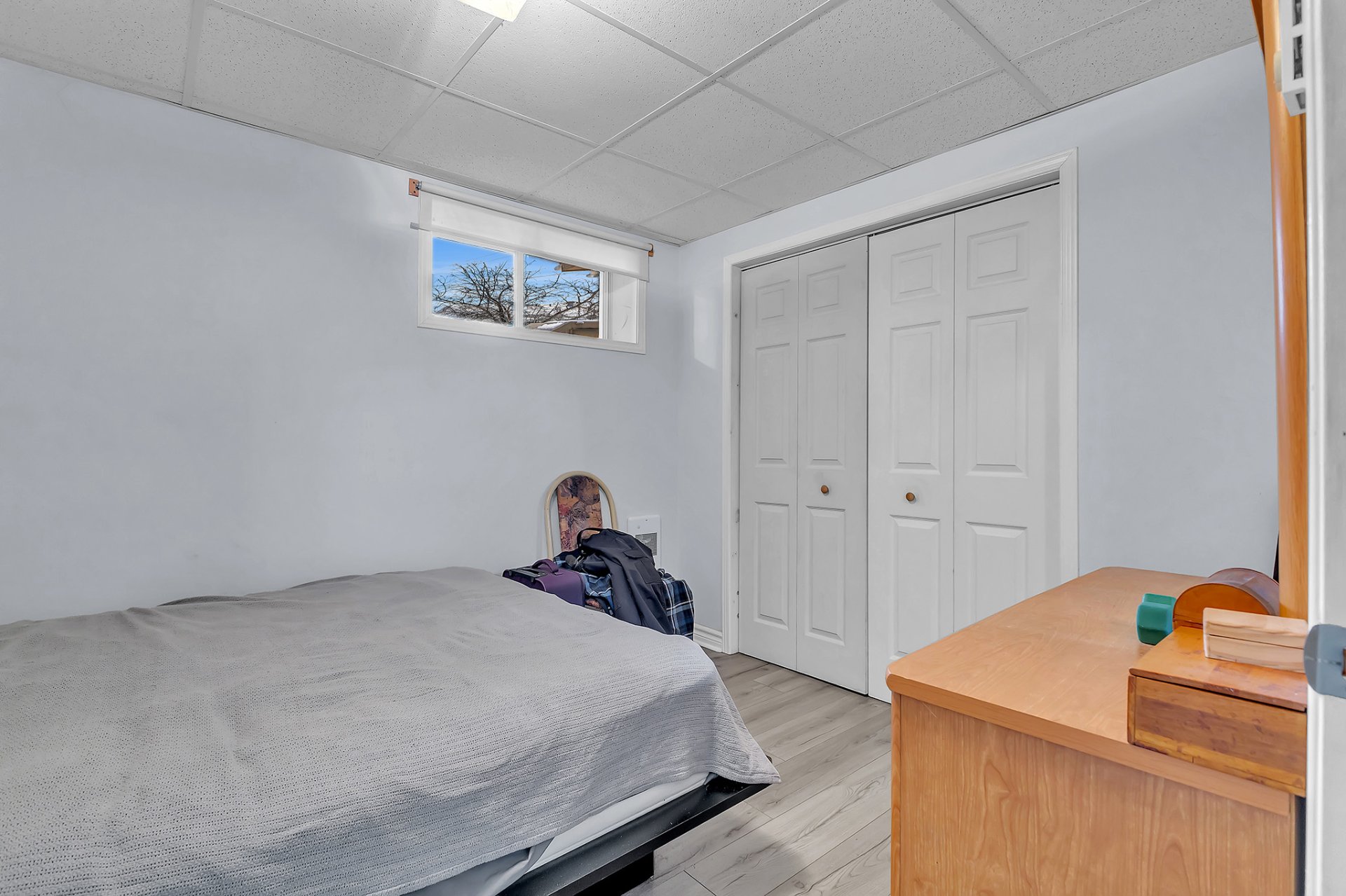 Bedroom - Basement apartment
