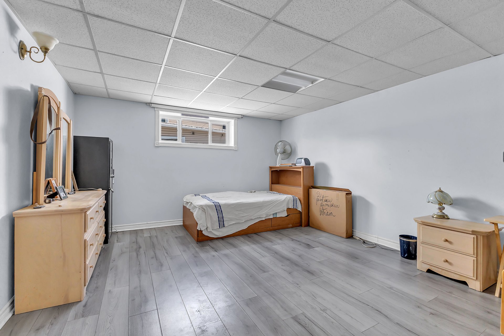 Bedroom - Basement apartment