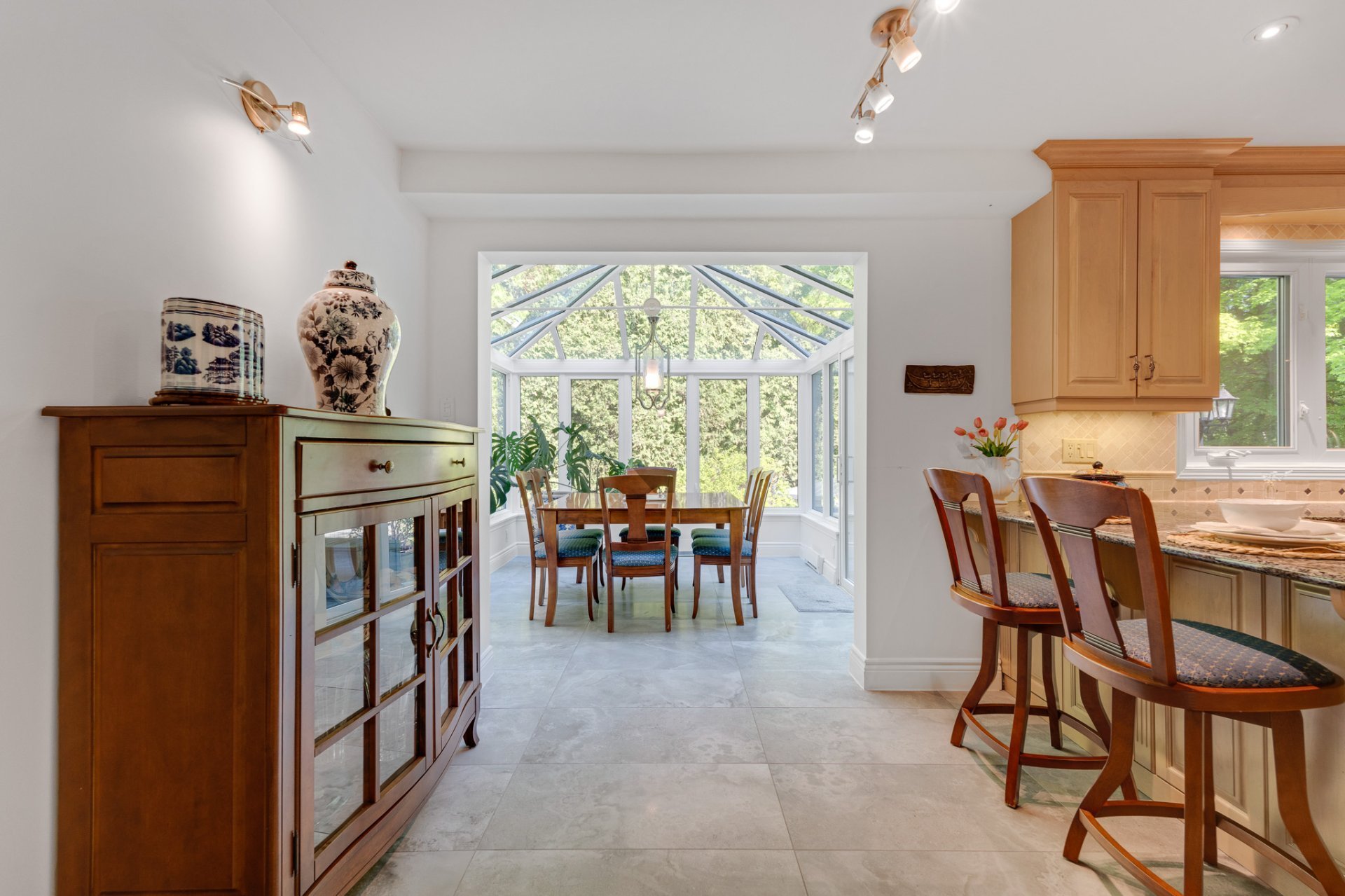 Dinette - Radiant floor