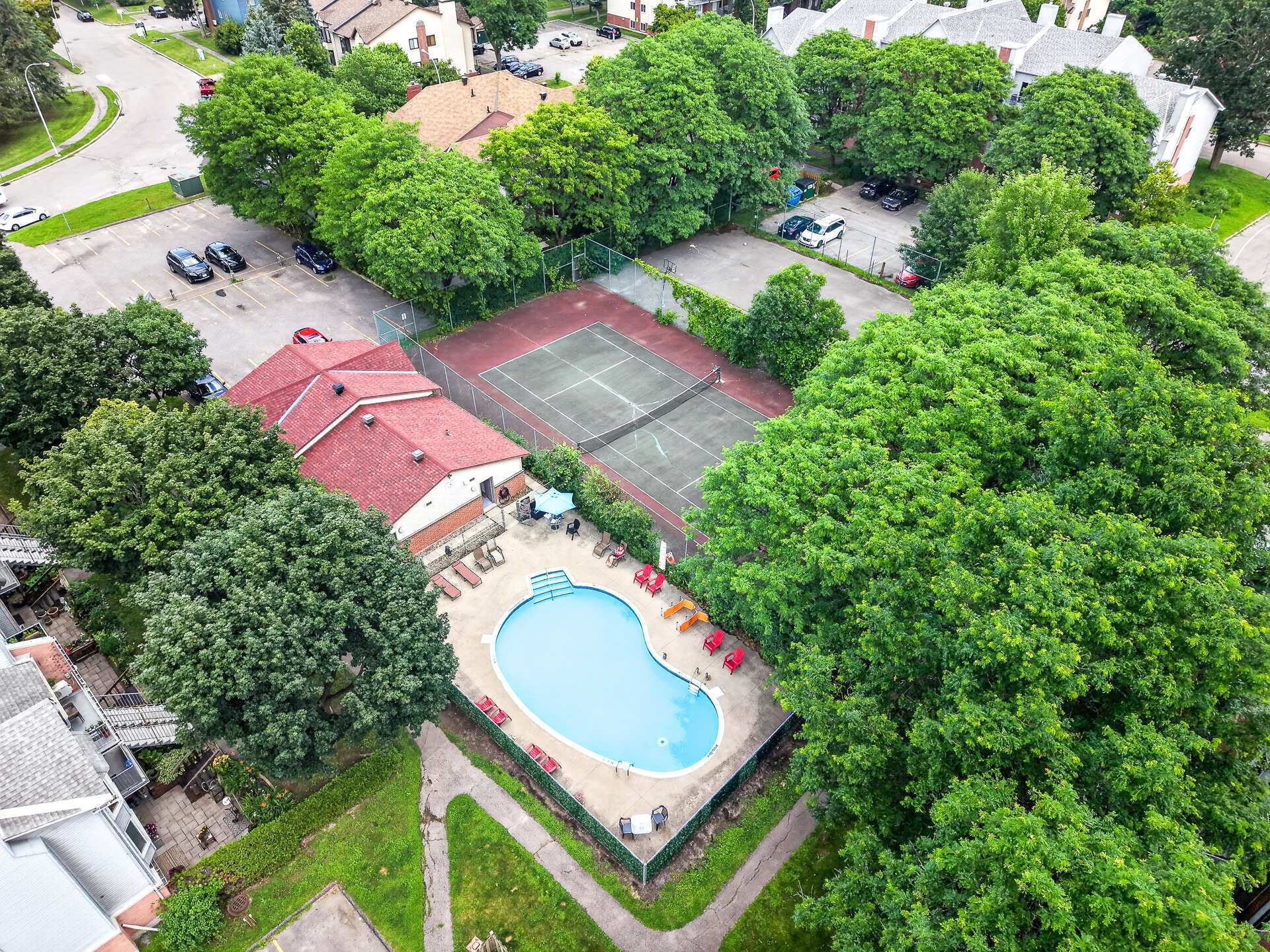 Piscine de la copropriété