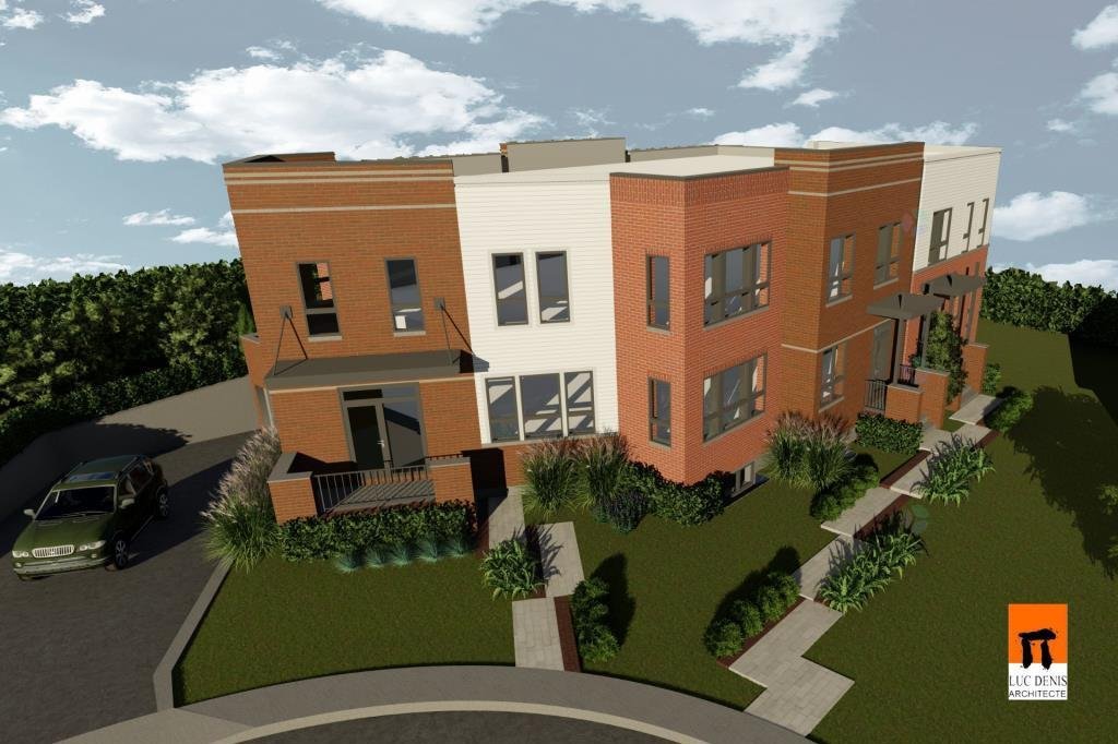 Drawing (sketch) - Project Rouleau / Bisson aerial view