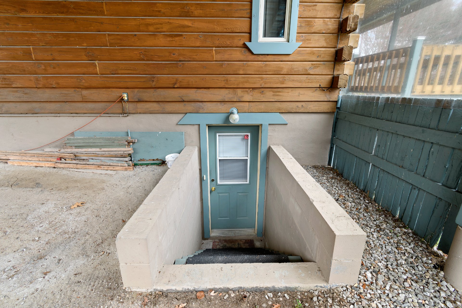 Exterior entrance