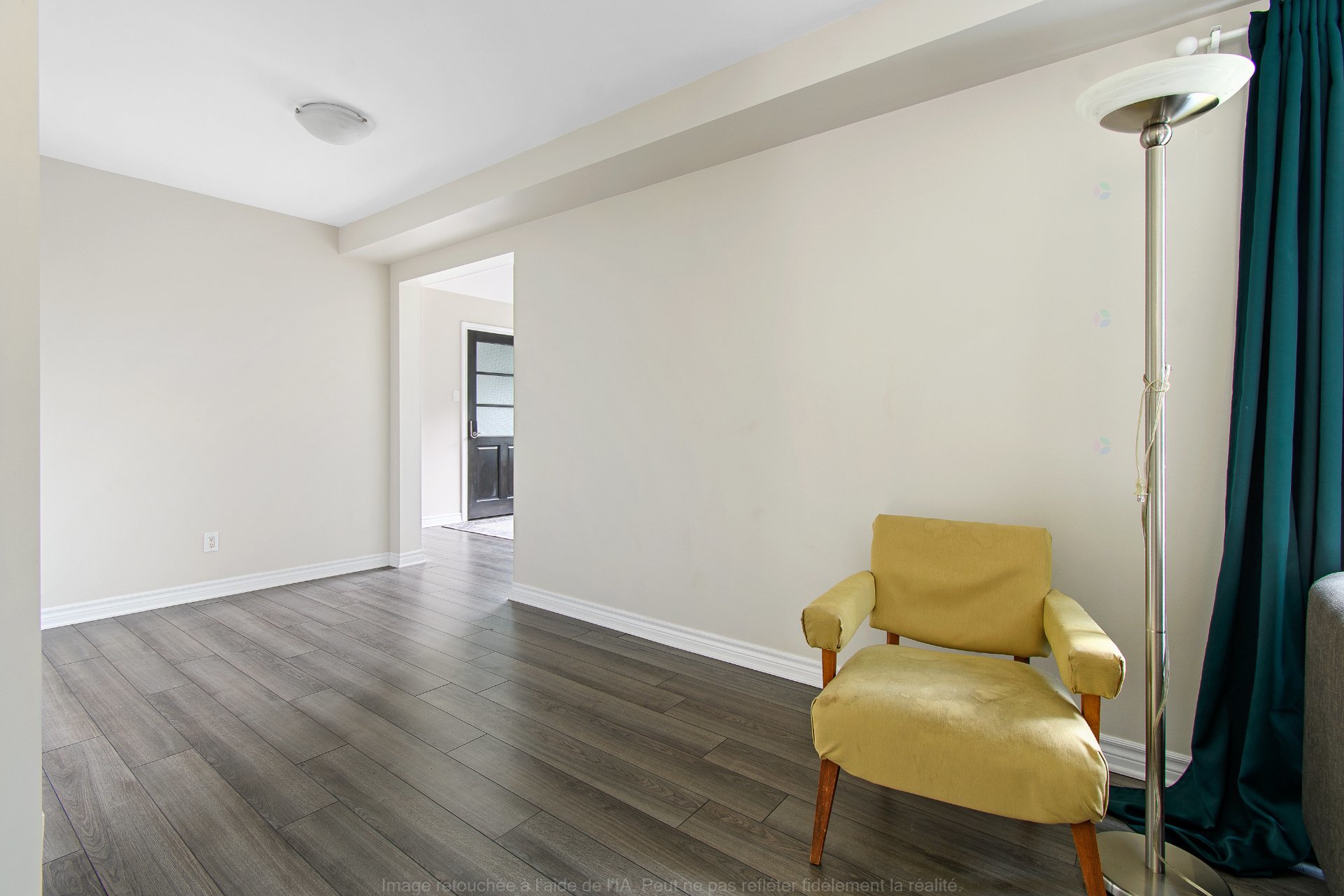 Left living area