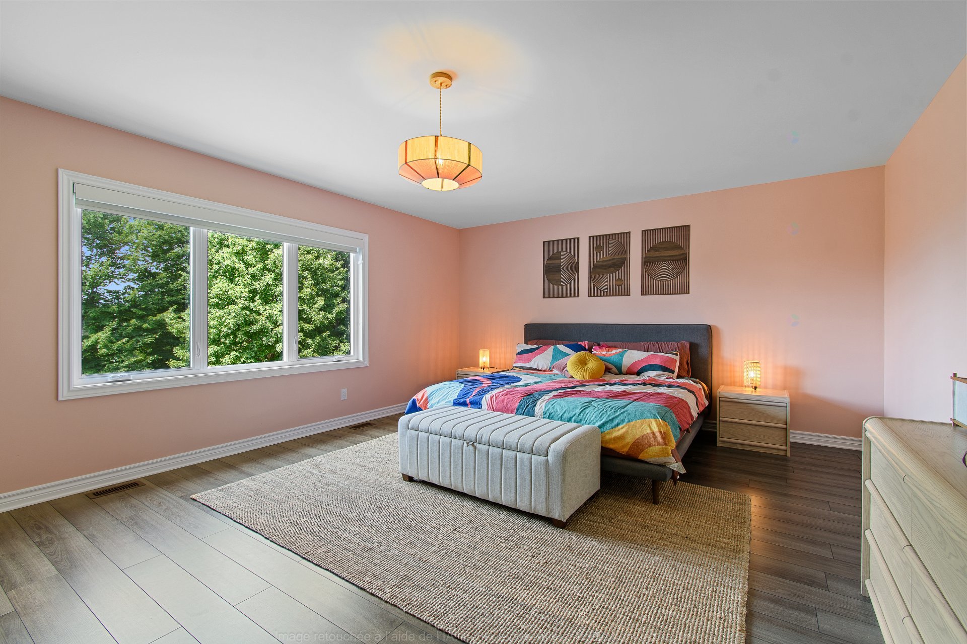 Left living area