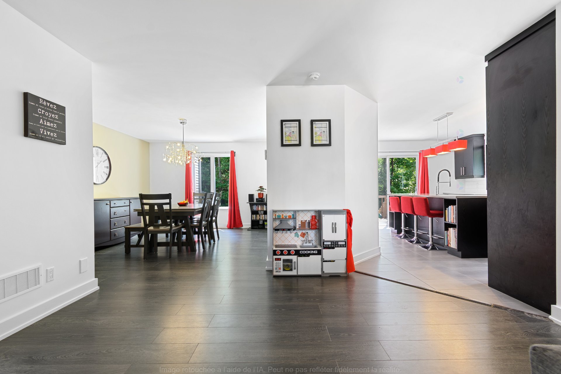 Right living area