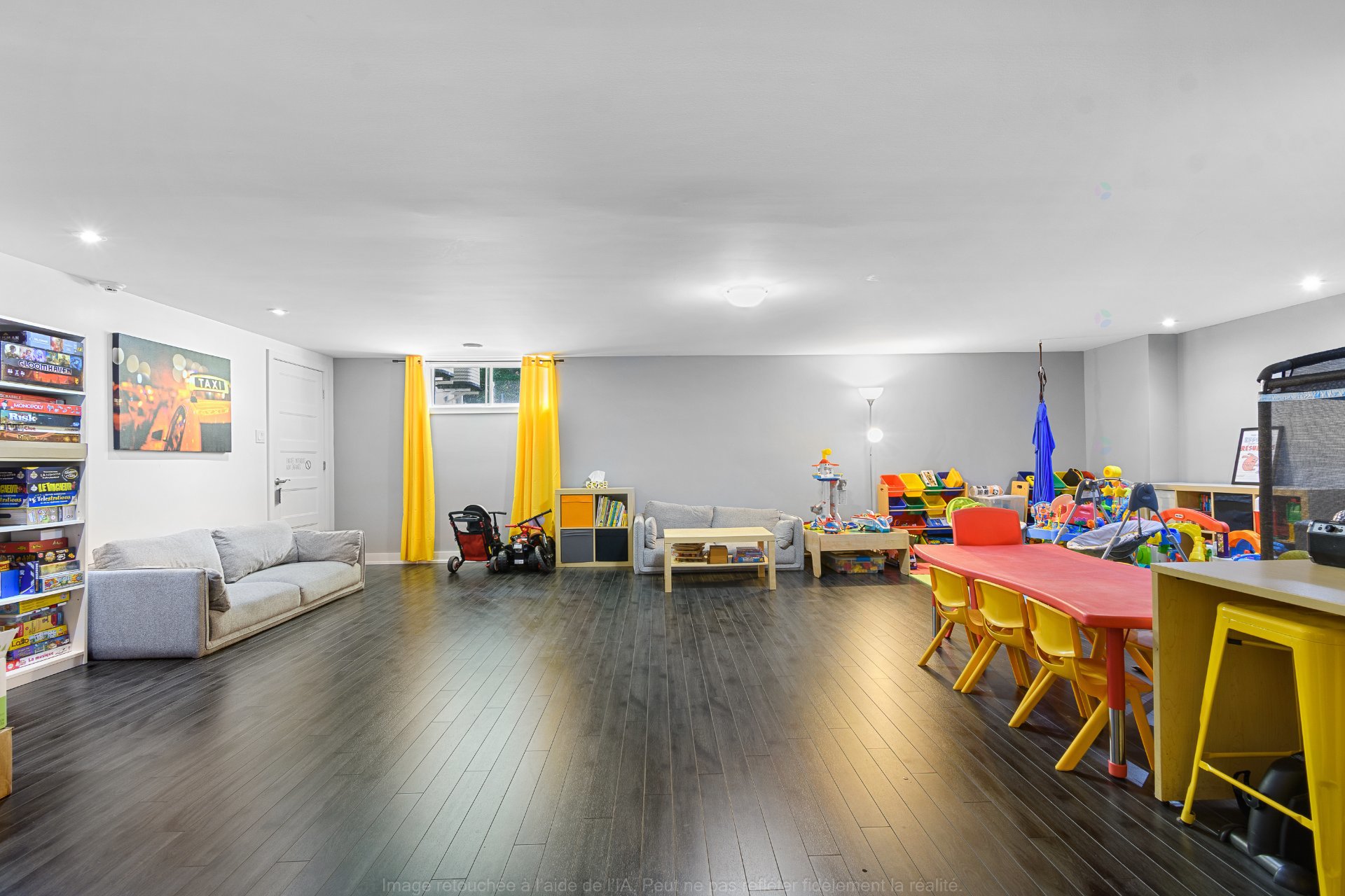 Right living area