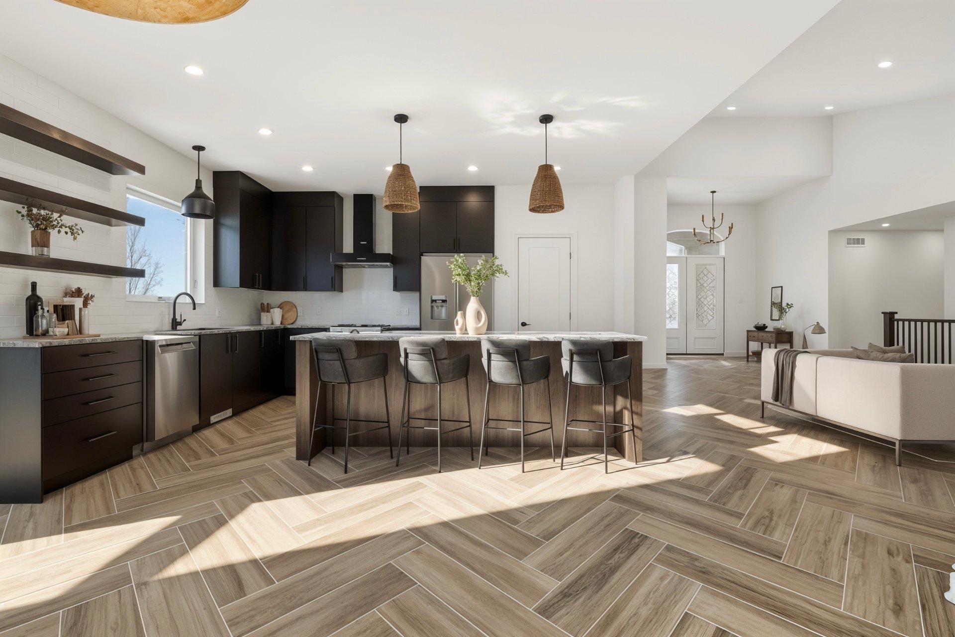Virtual staging