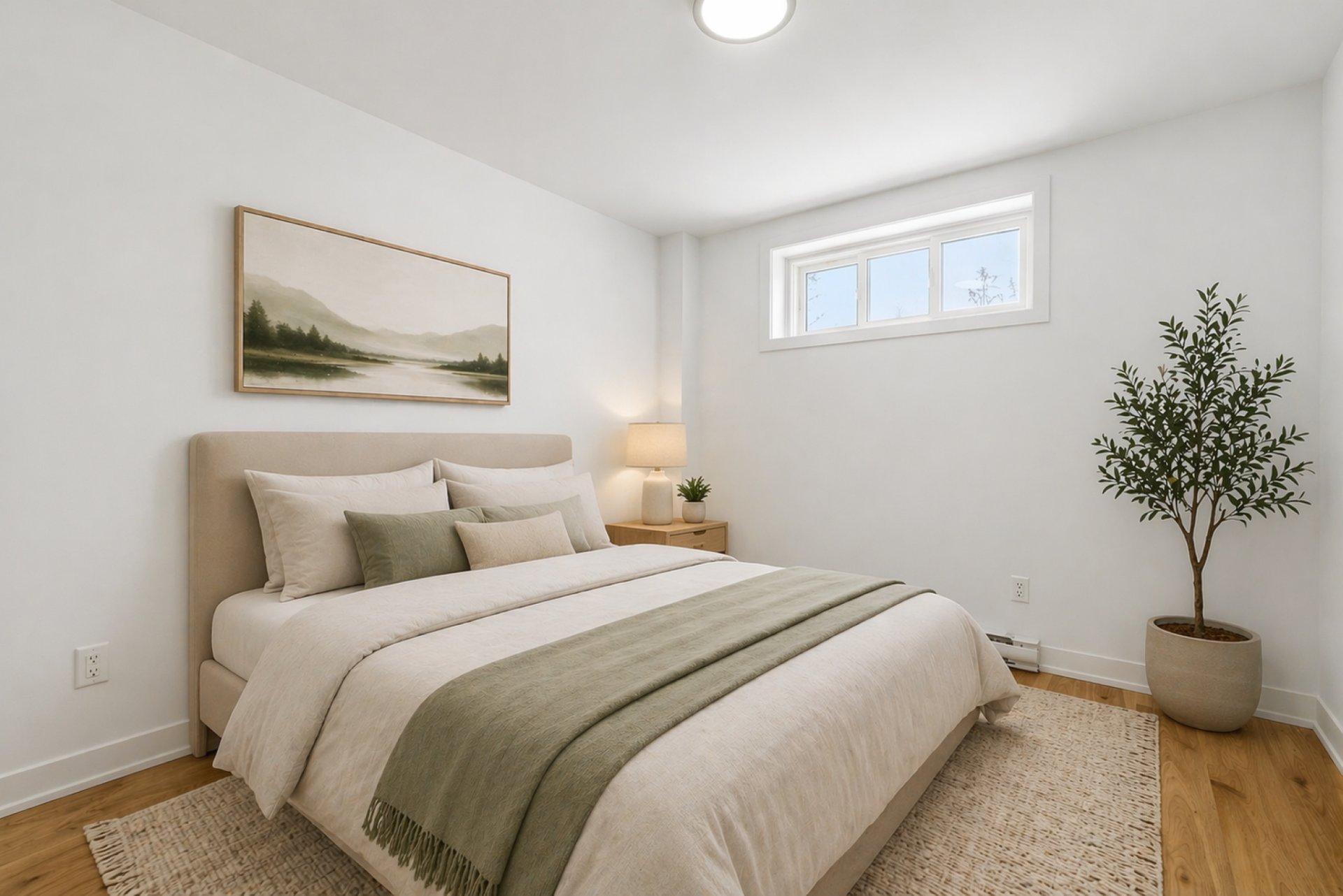 Chambre à coucher - Photo mise en scène (home staging)