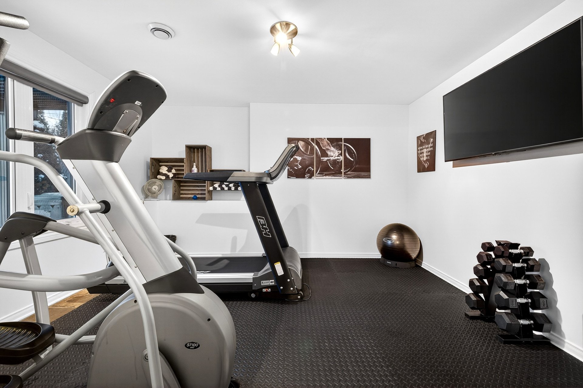 Salle d'exercice - Chambre 4