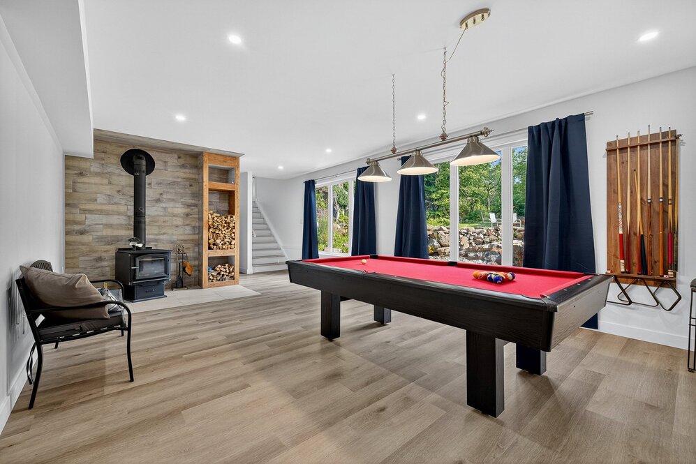 Family room - Basement walk-out.