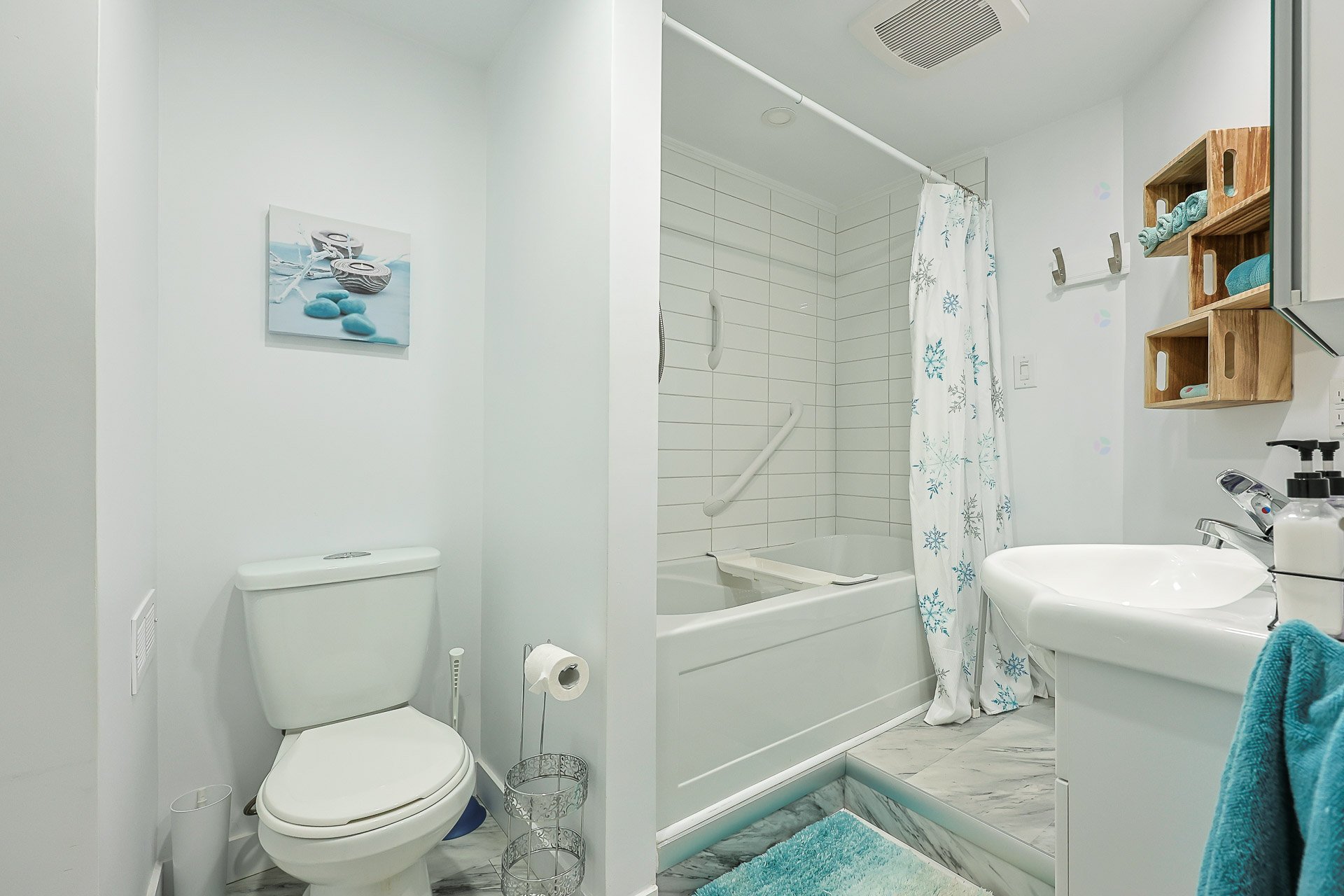 Salle de bains attenante à la CCP