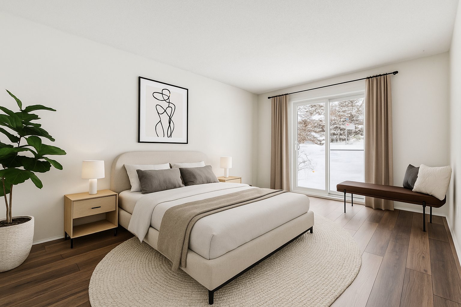 Chambre à coucher principale