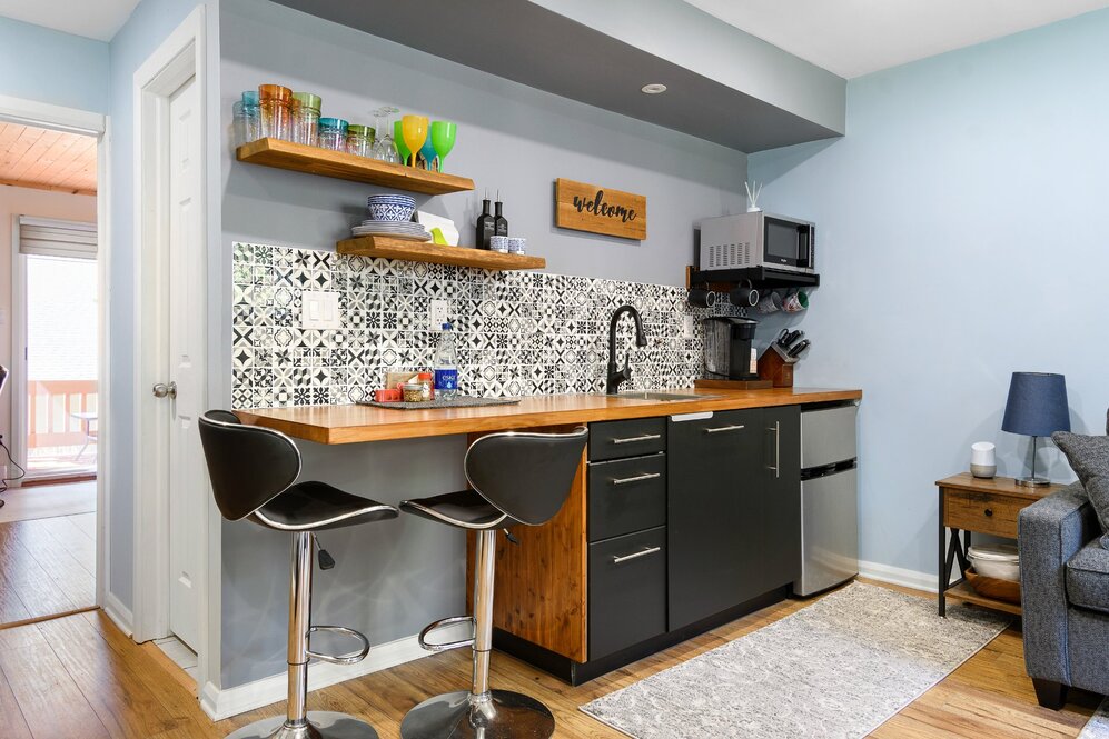 Cuisinette - Triplex 1 chambres à coucher