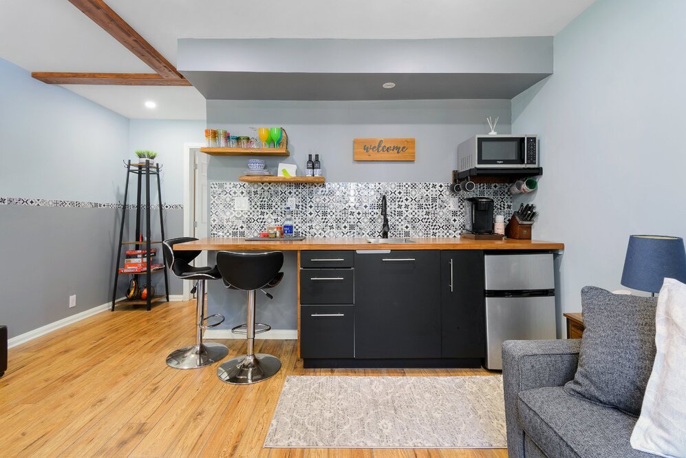 Cuisinette - Triplex 1 chambres à coucher