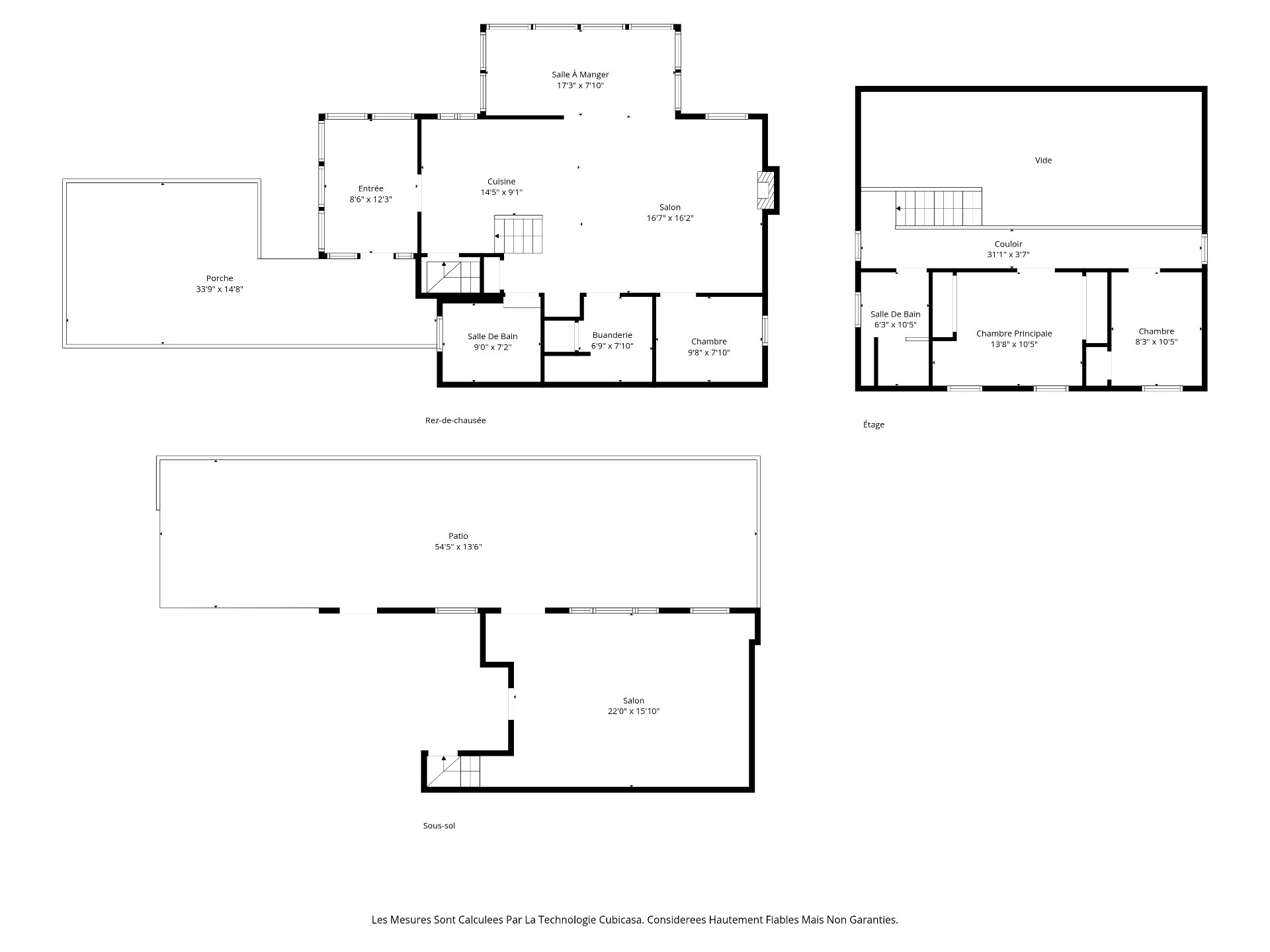 Autre - plan chaque étage