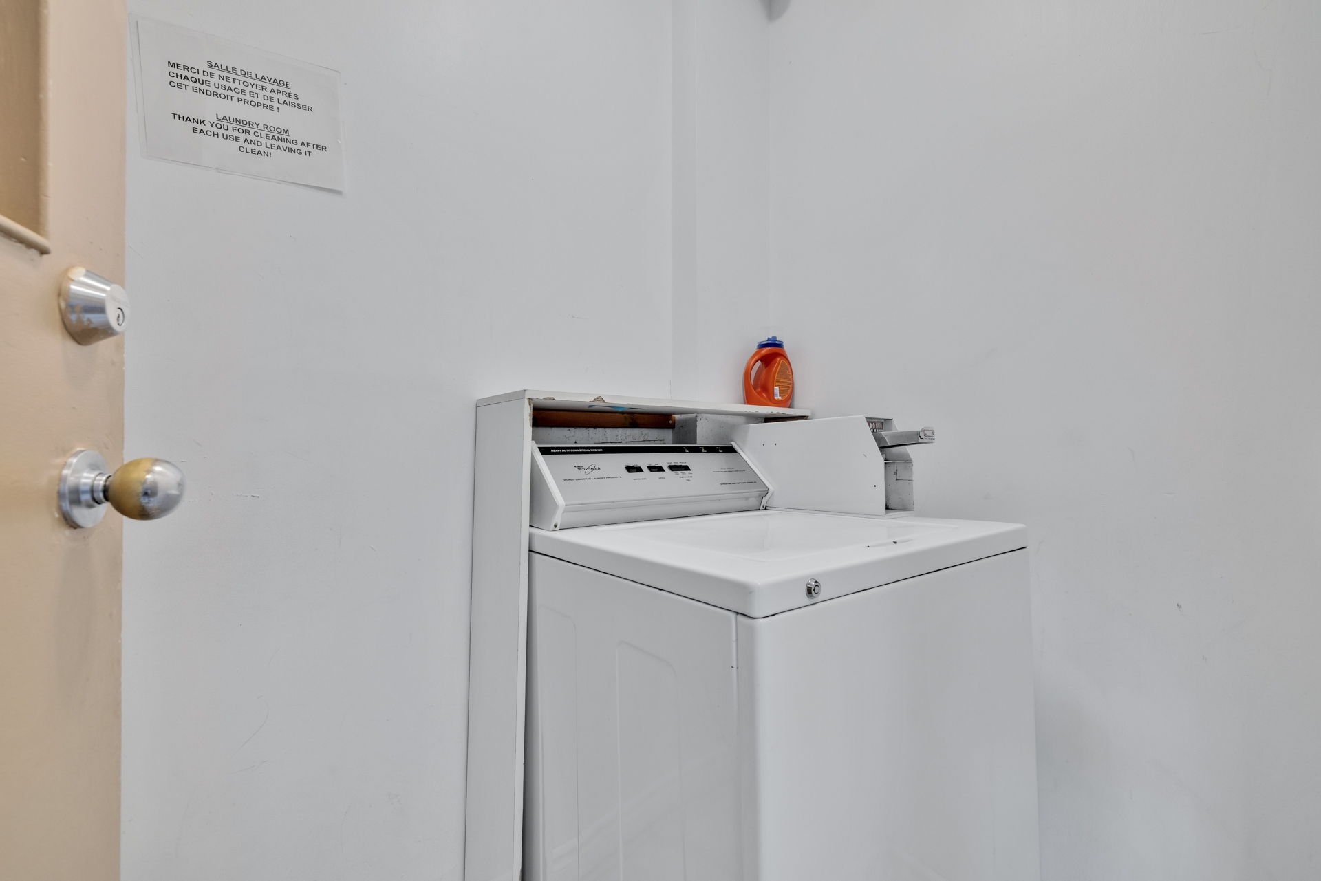 Salle de lavage
