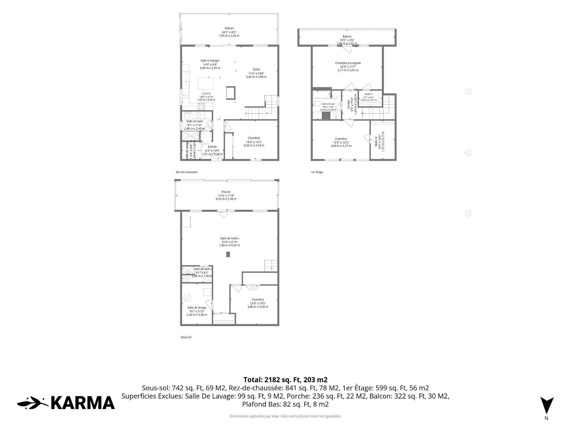 Plan intérieur