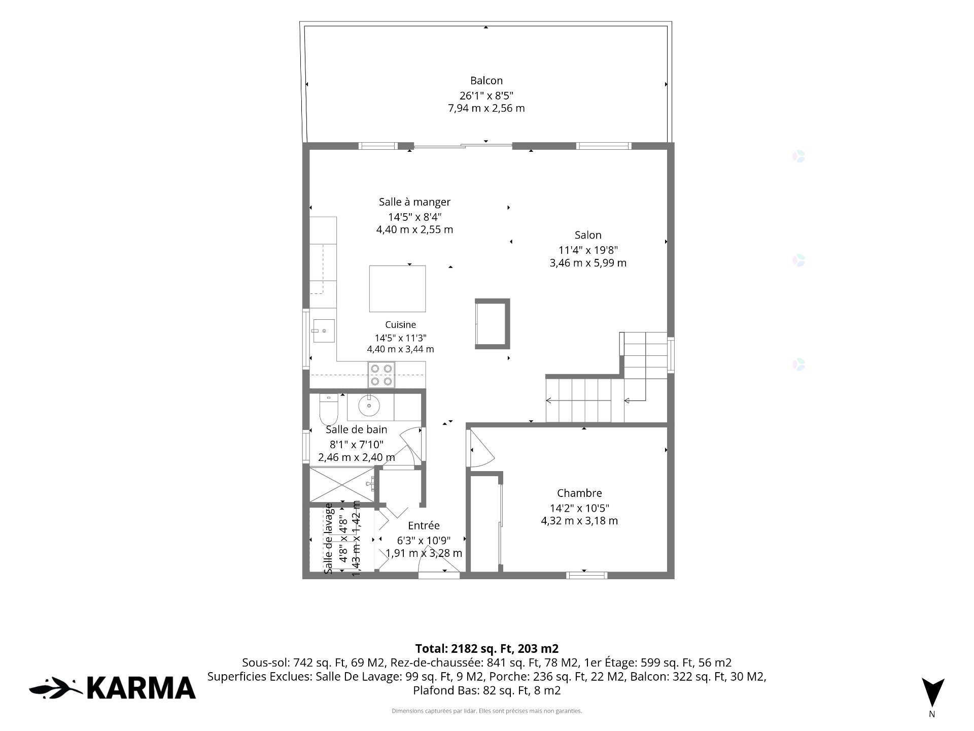 Plan intérieur