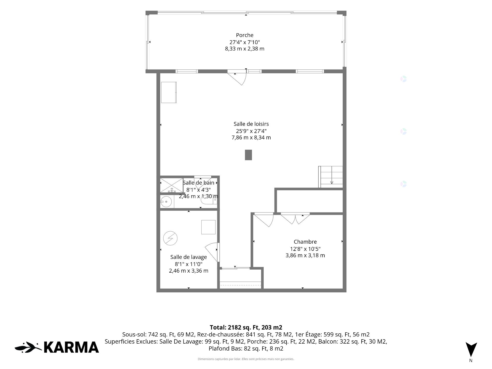 Plan intérieur