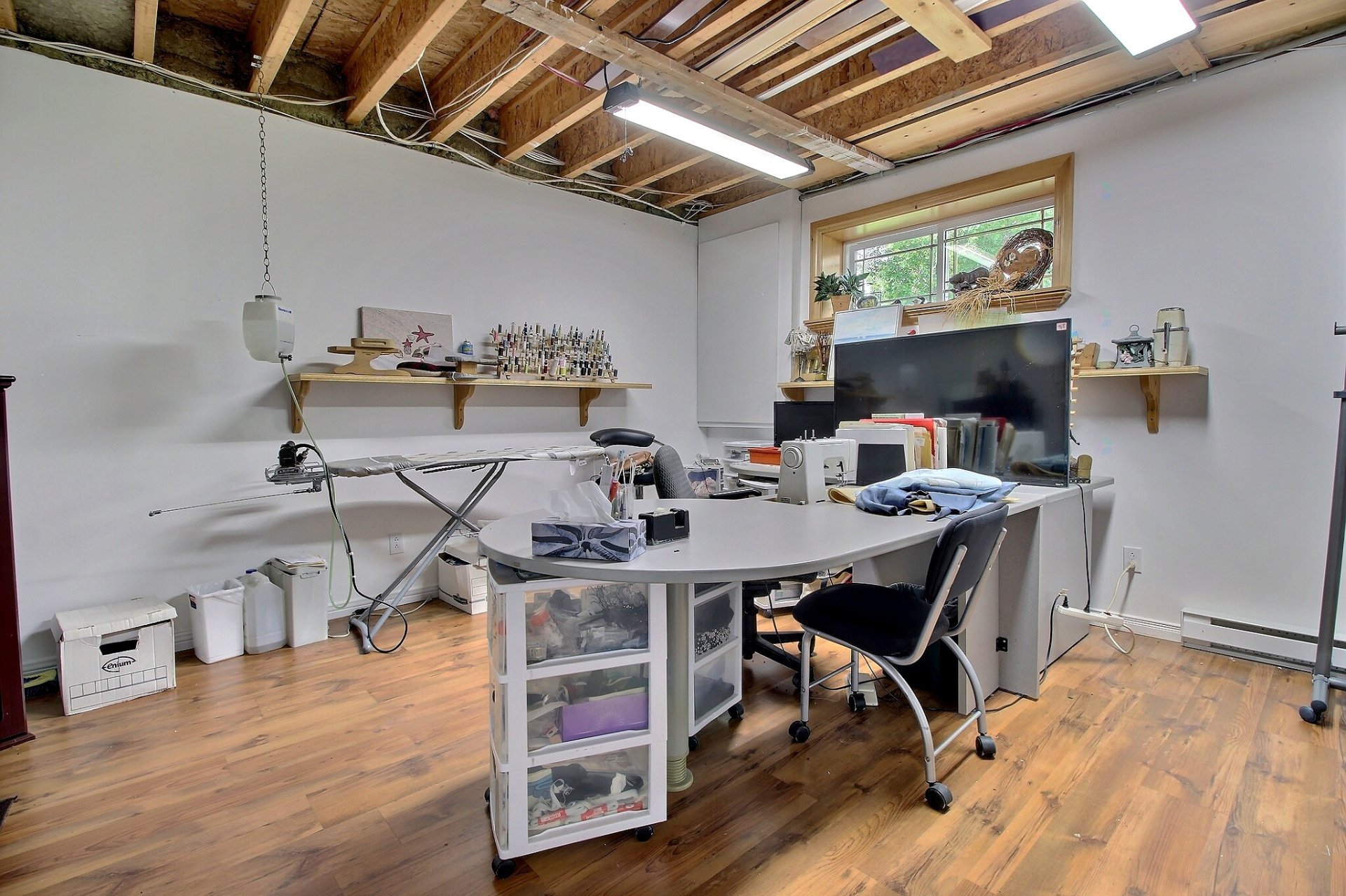 Sewing room