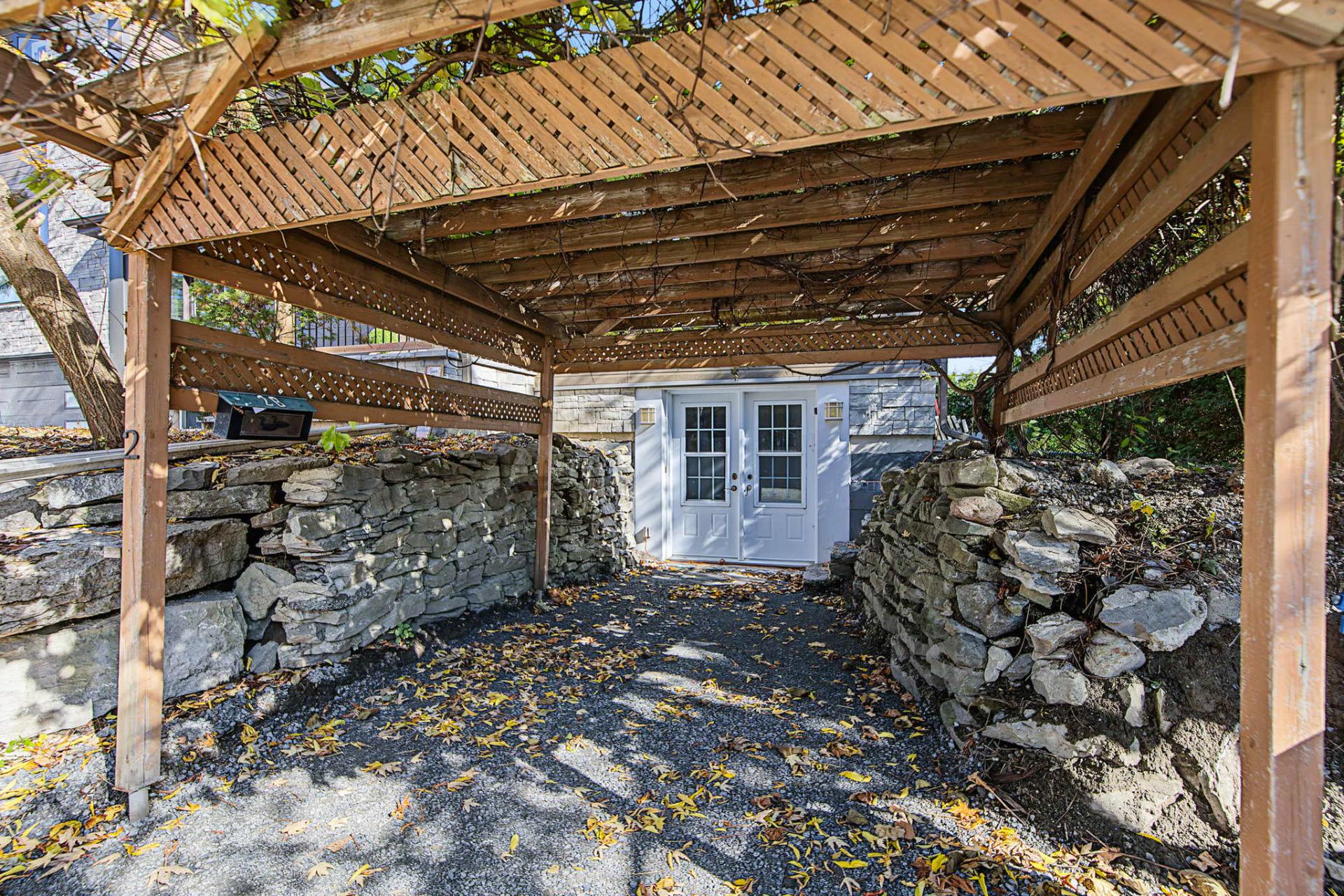 Exterior entrance