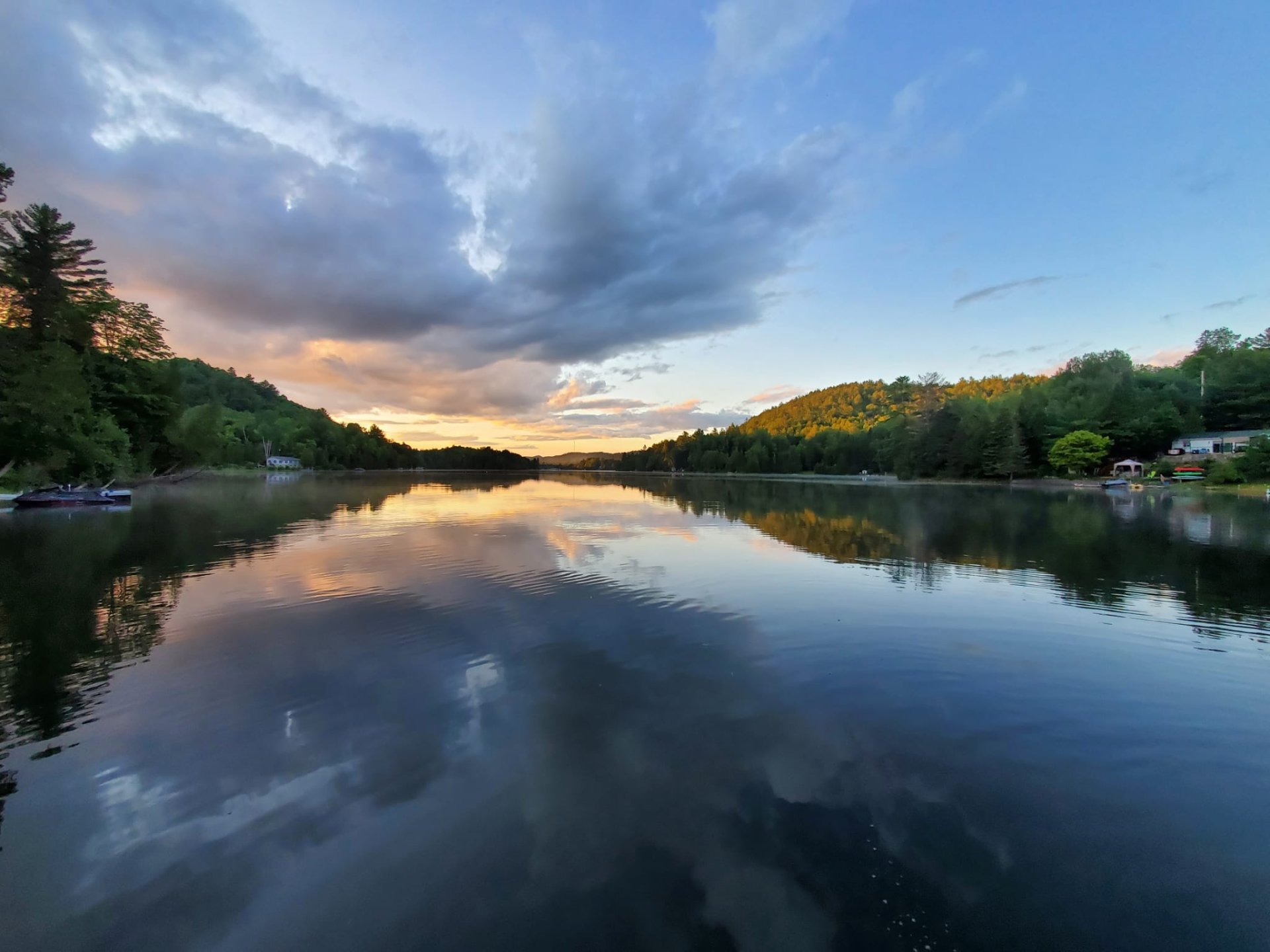 Vue sur l'eau