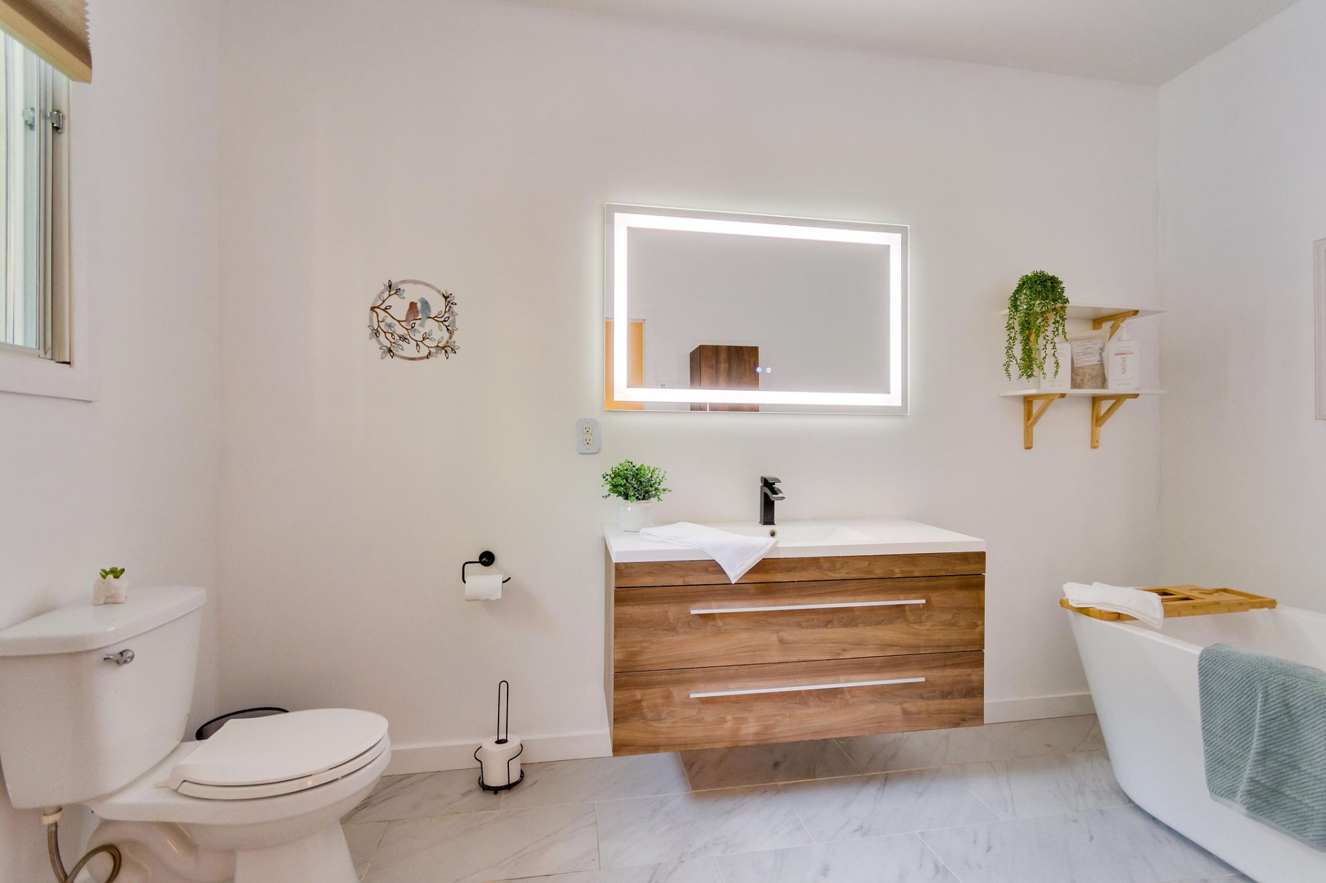 Salle de bains attenante à la CCP