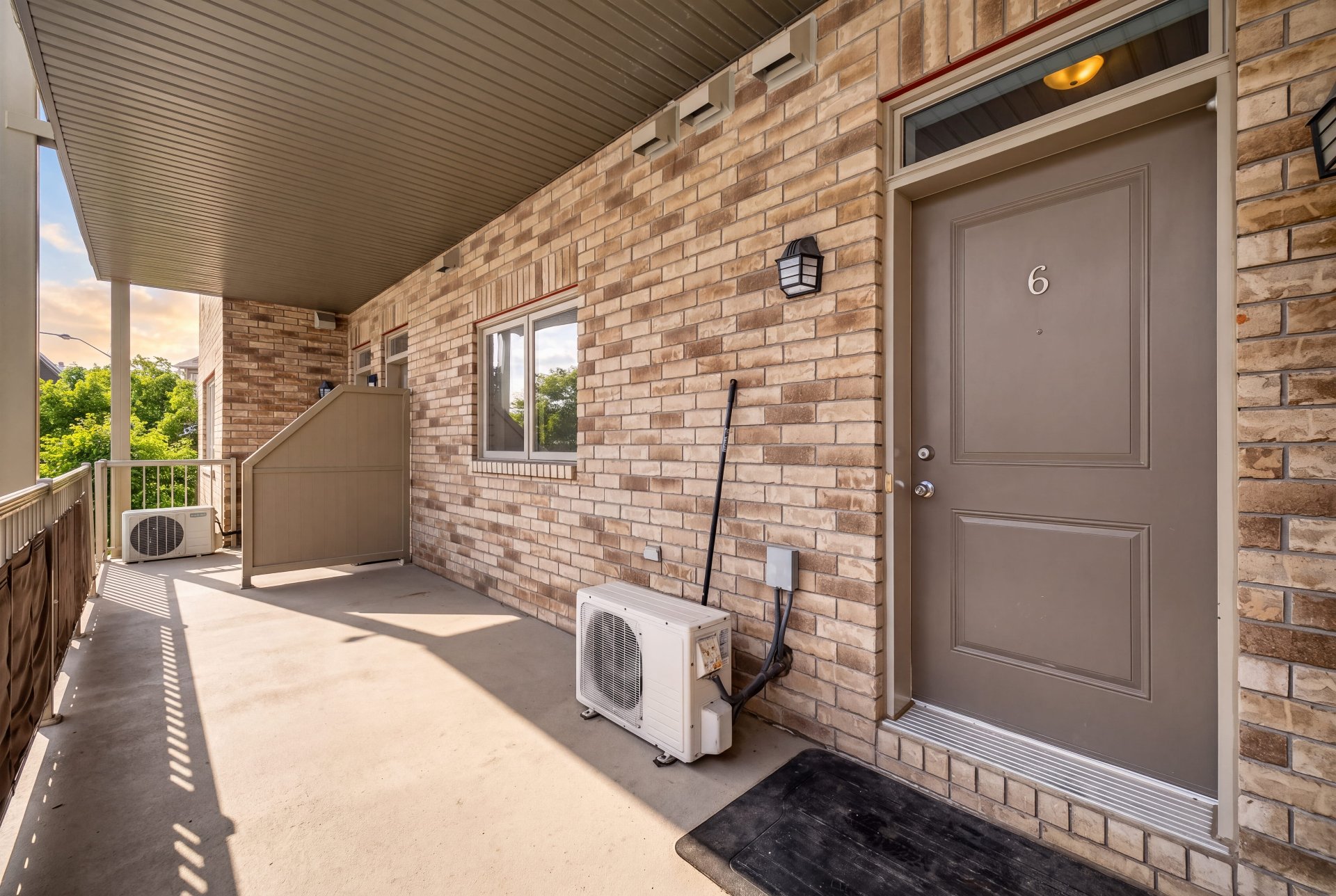 Exterior entrance