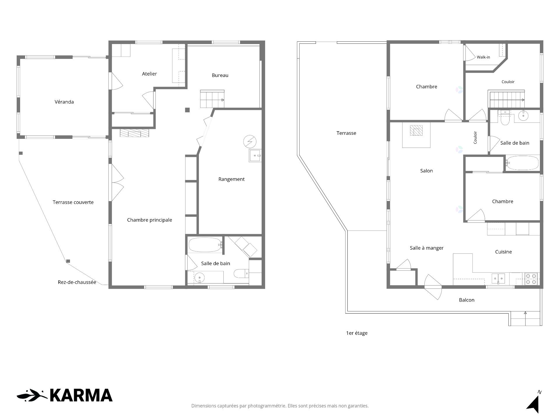 2 storeys plan