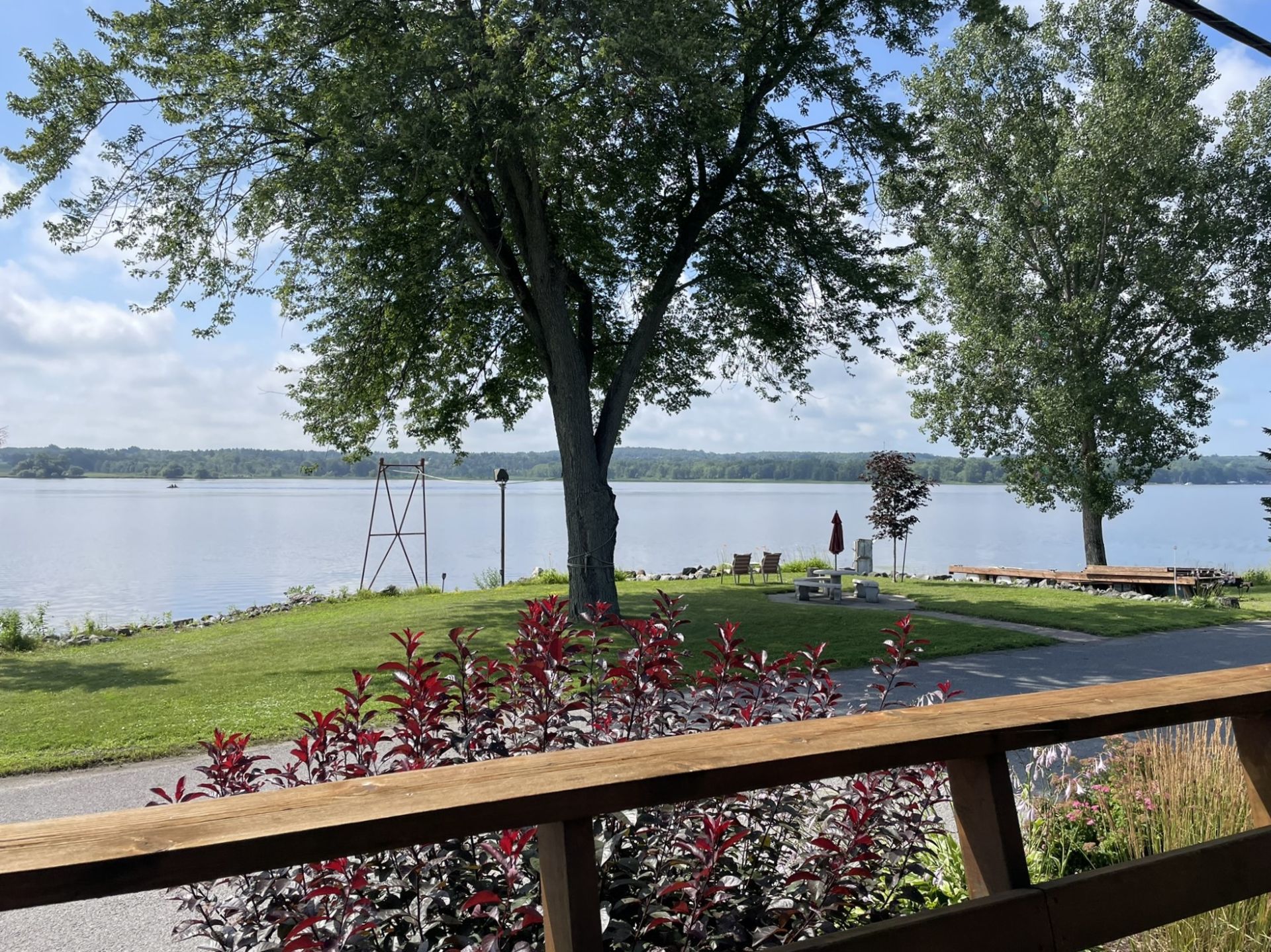 Vue sur l'eau