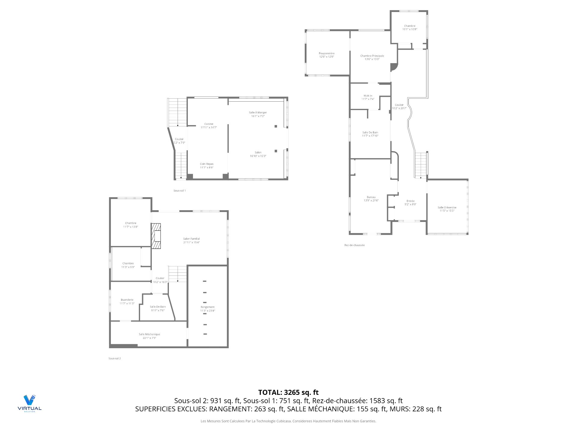 Autre - plan d'étage
