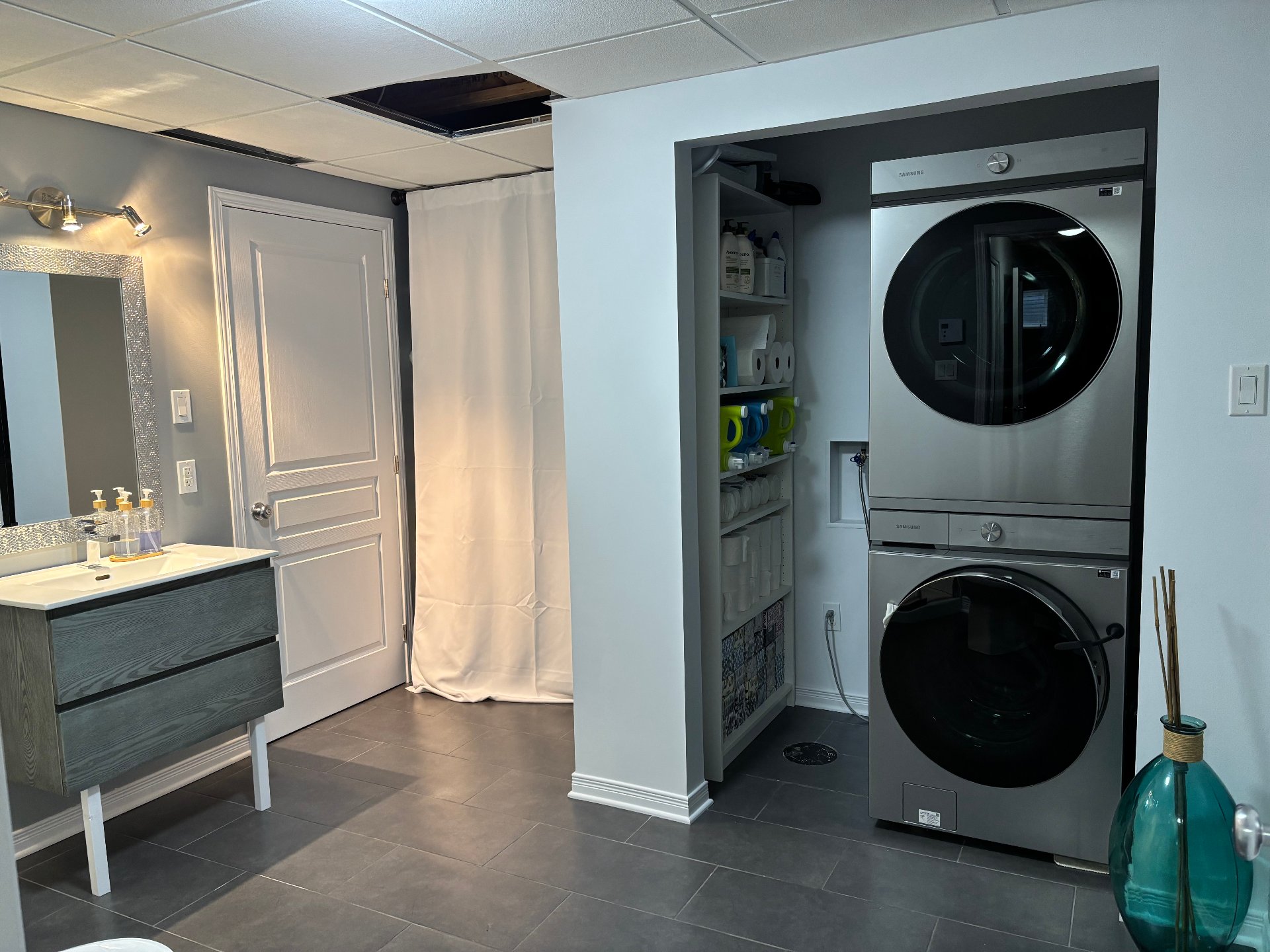 Salle de bains - sous-sol