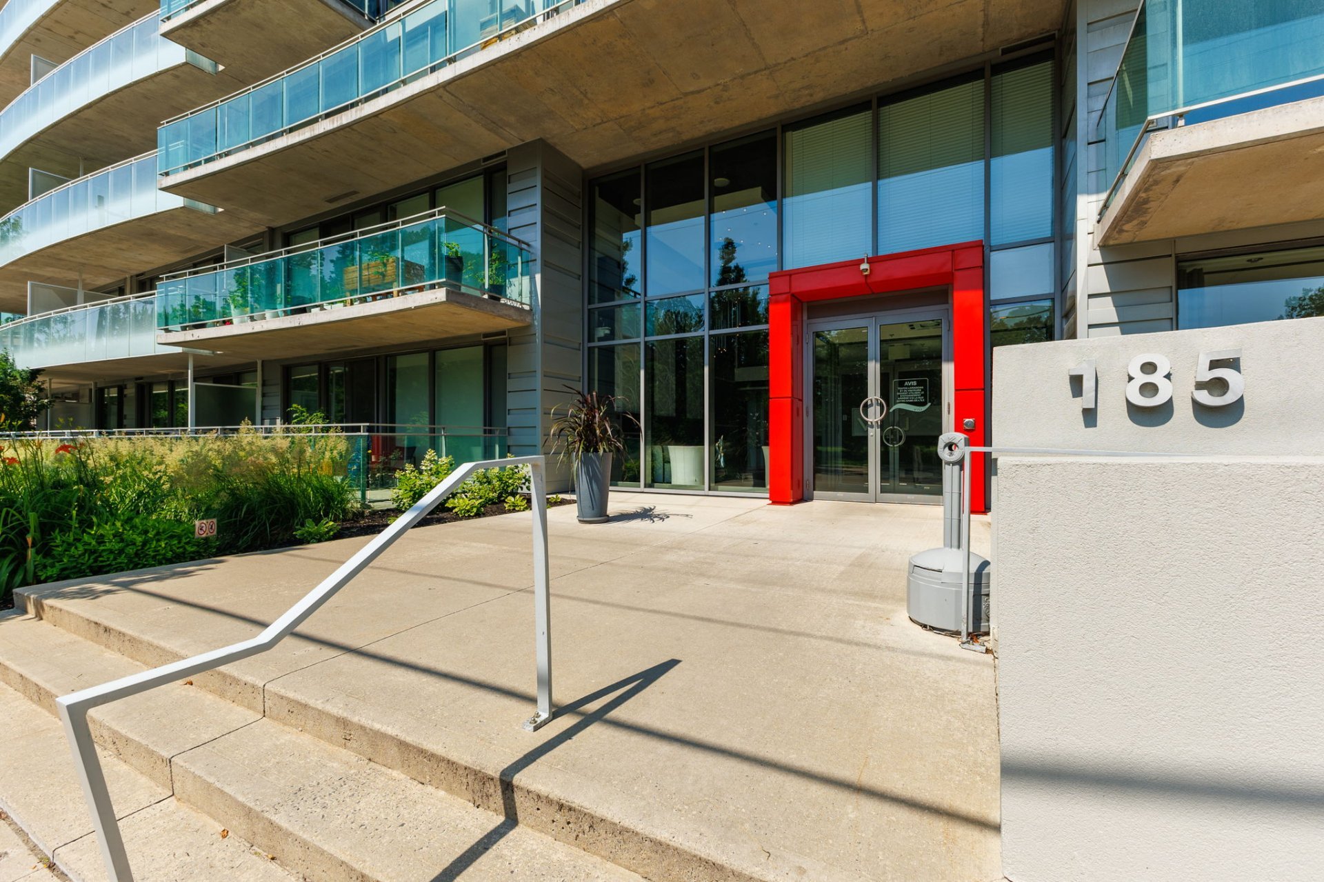 Exterior entrance