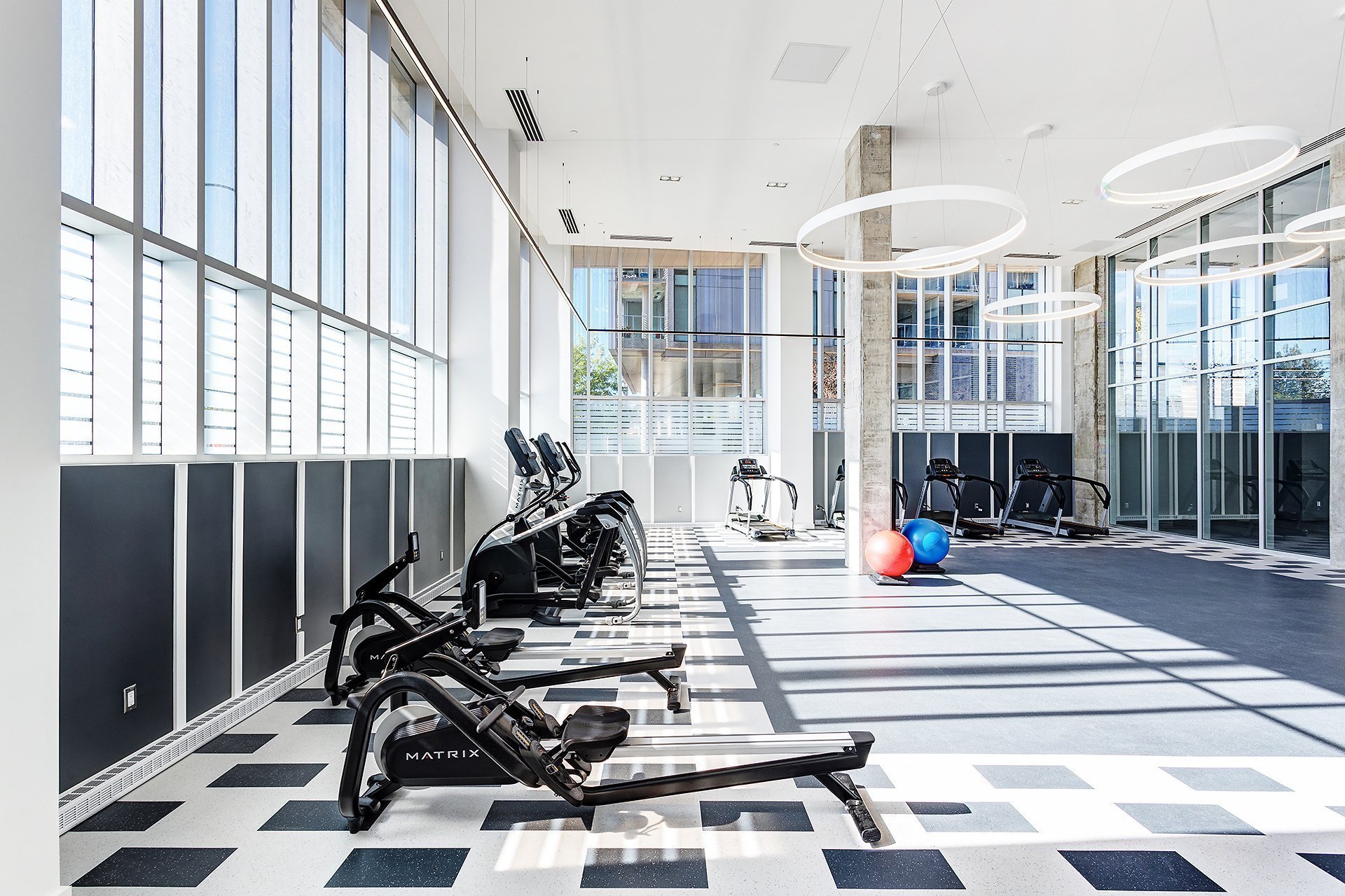 Salle d'exercice