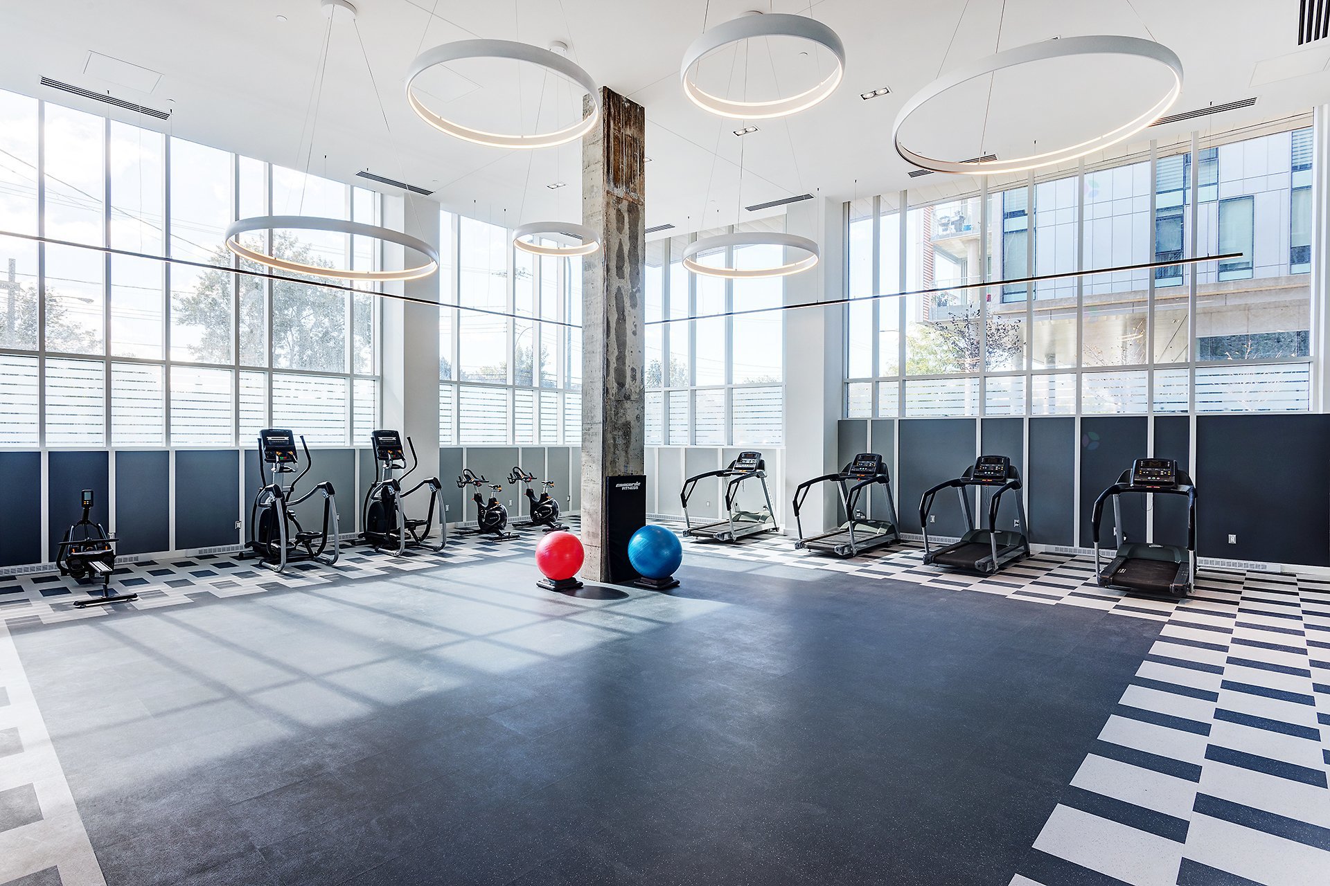 Salle d'exercice