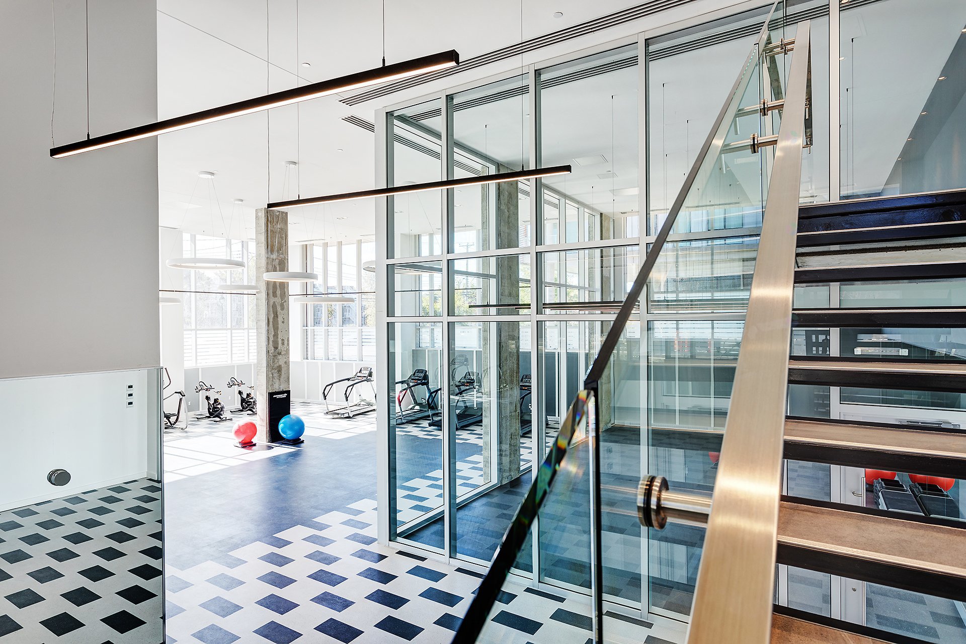 Salle d'exercice