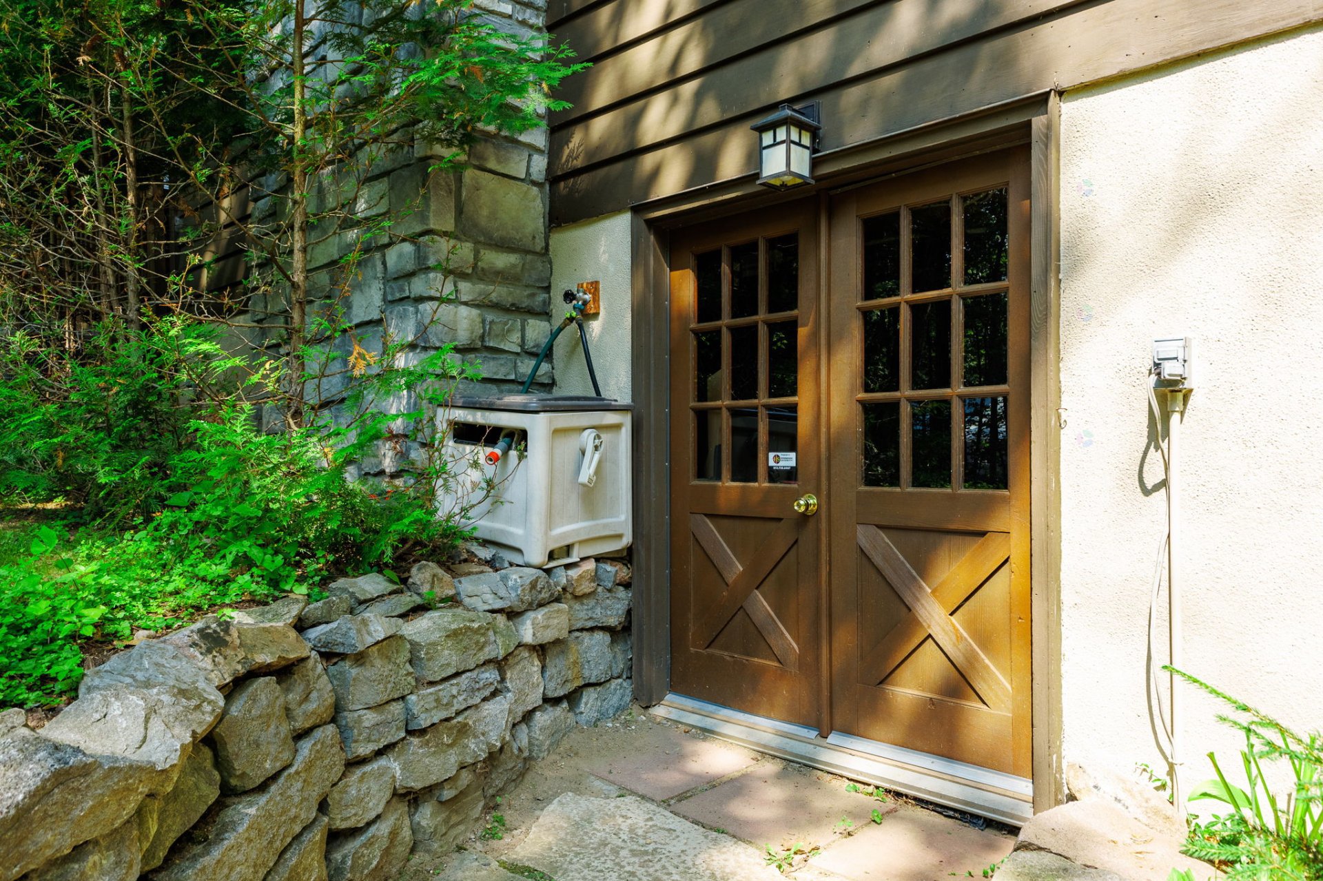 Exterior entrance