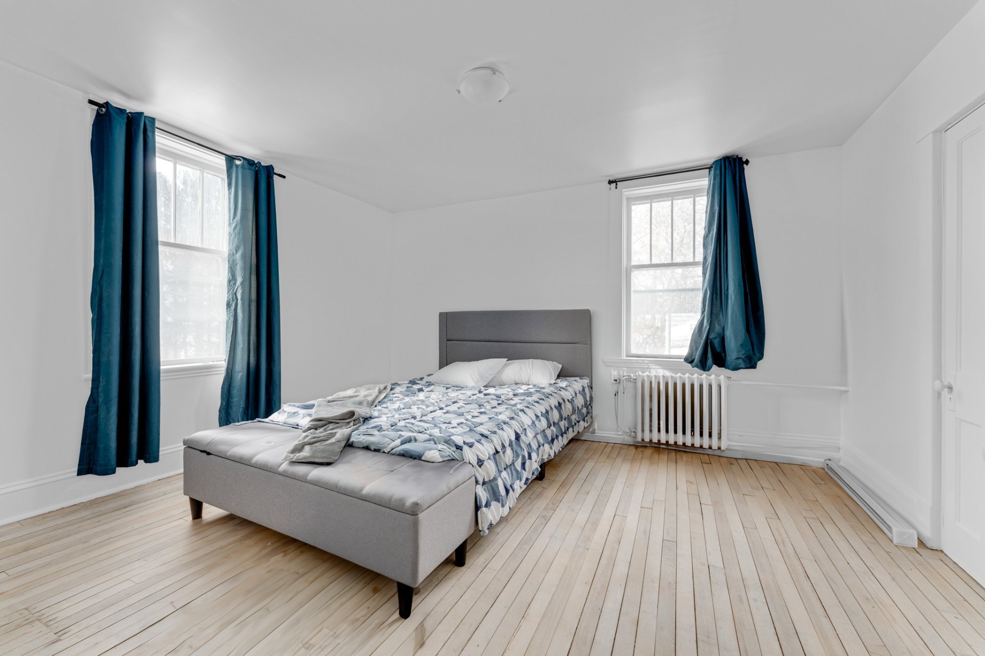 Master bedroom - This photo was cleaned up with Photoshop.