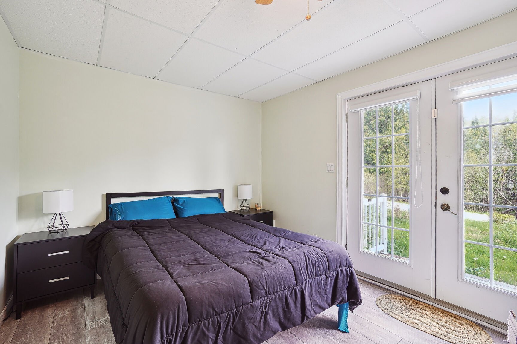 Chambre à coucher - 5ième chambre è coucher localisé rez-de-jardins