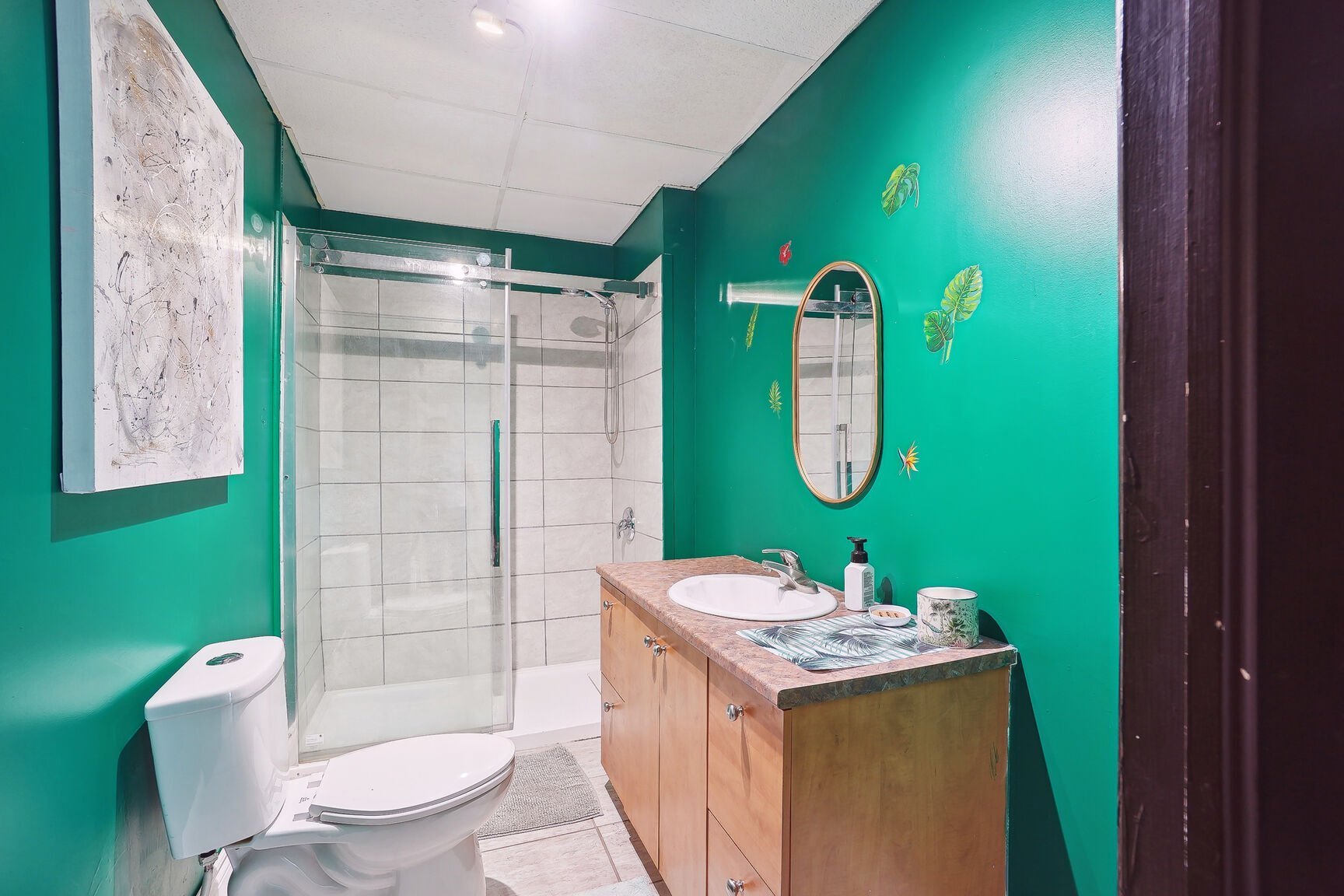 Salle de bains - 4ème salle de bains localisé rez-de-jardins