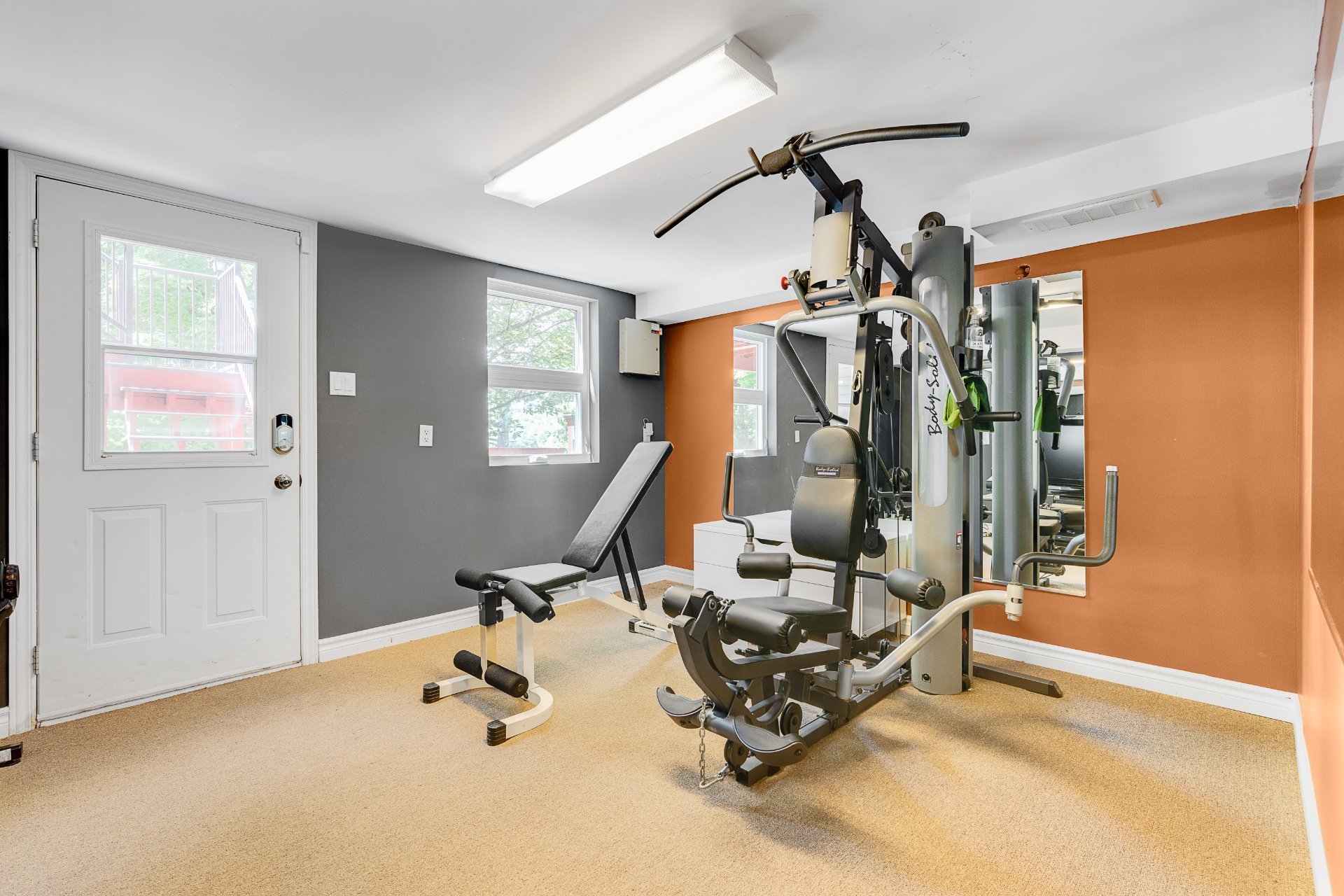 Salle d'exercice