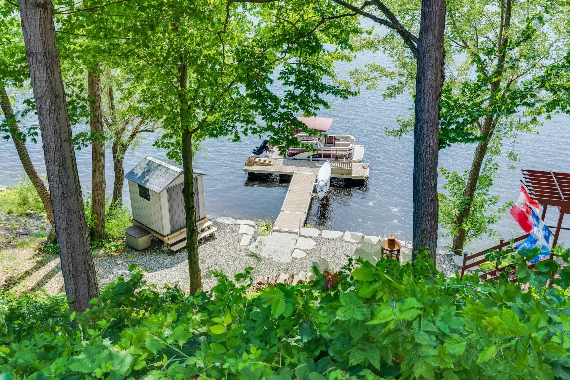 Vue sur l'eau