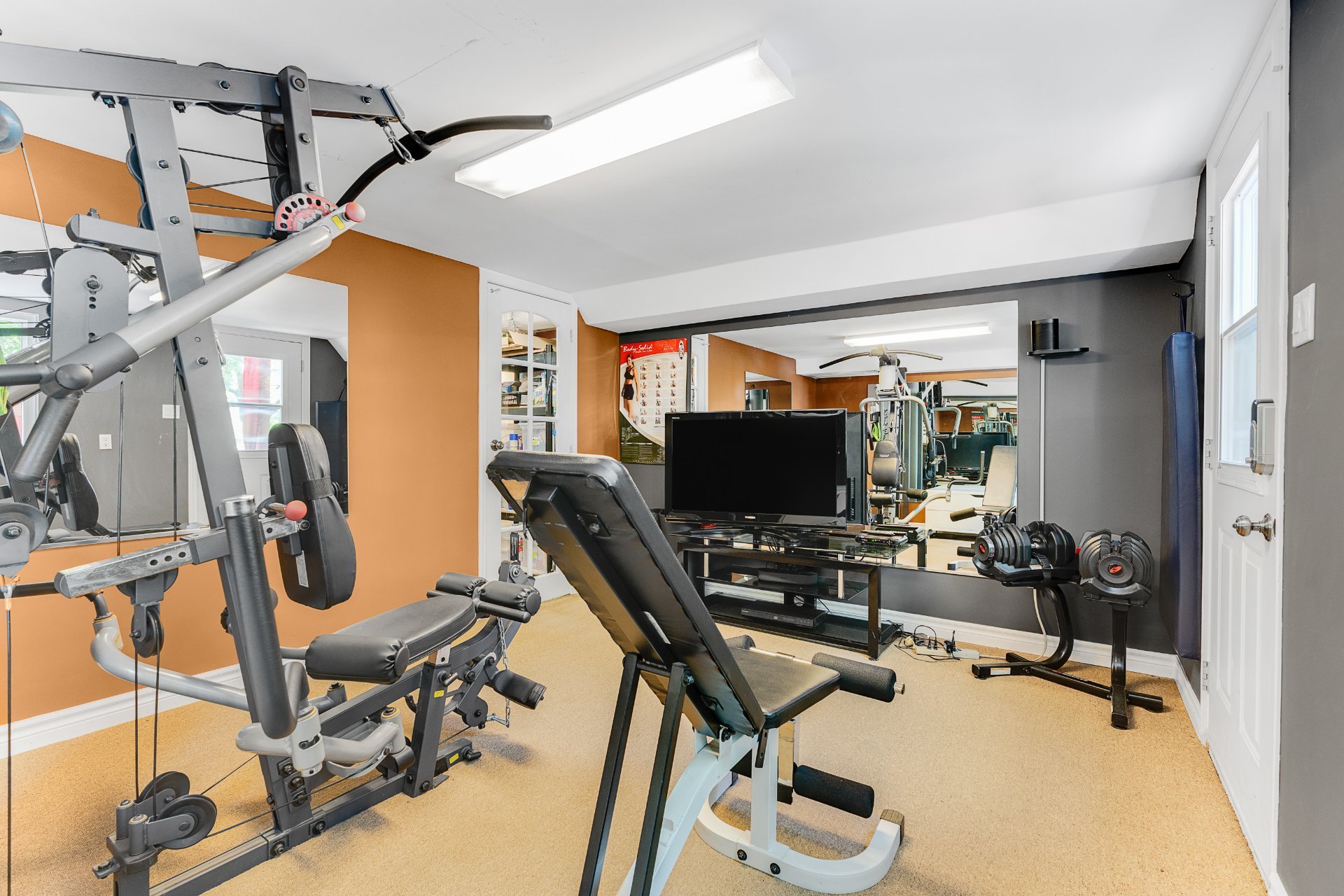 Salle d'exercice