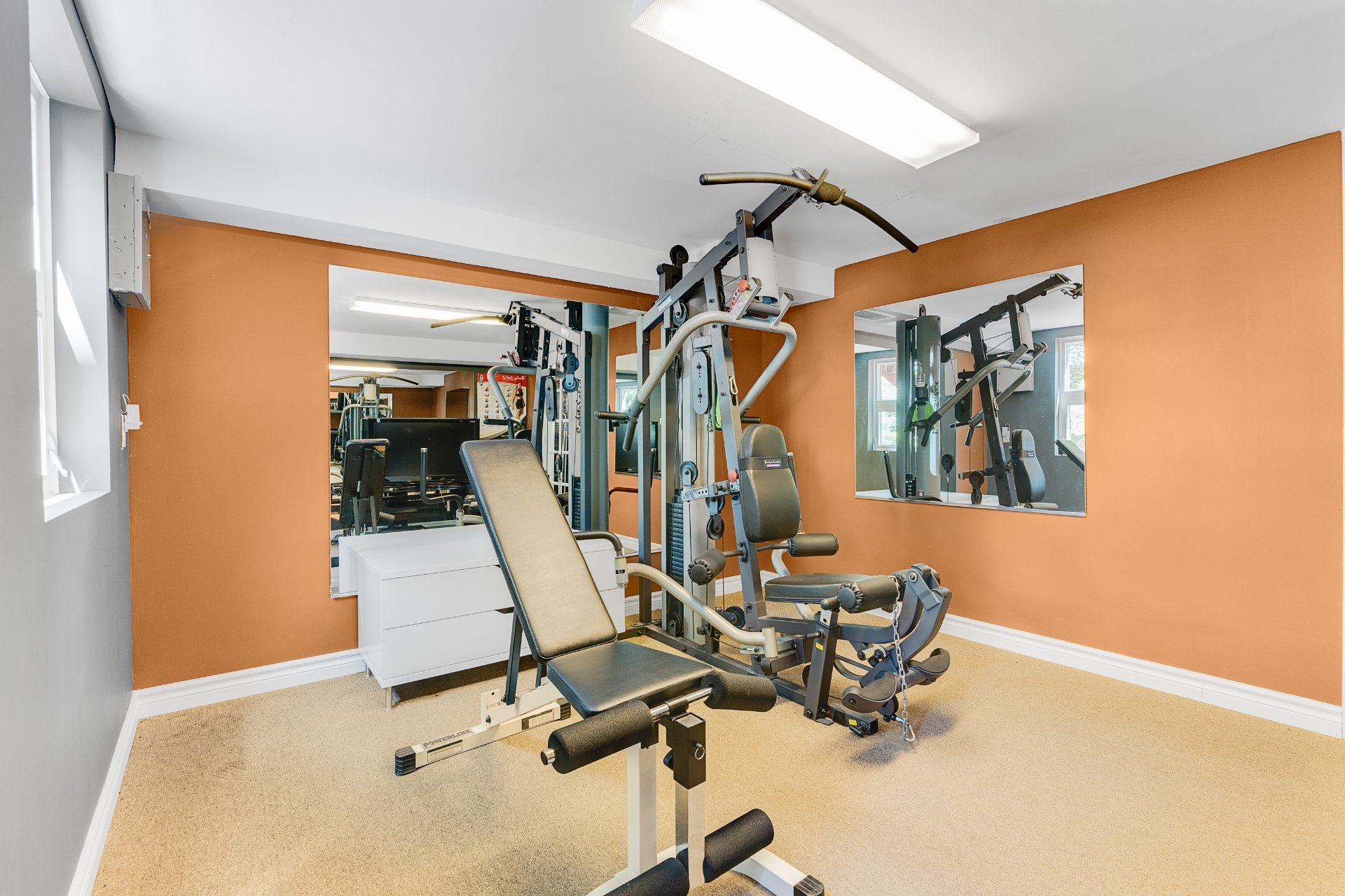 Salle d'exercice