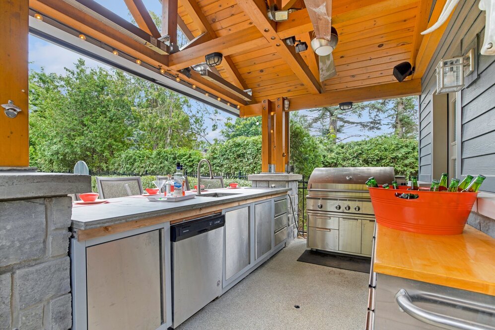 Bar - Espace cuisine BBQ